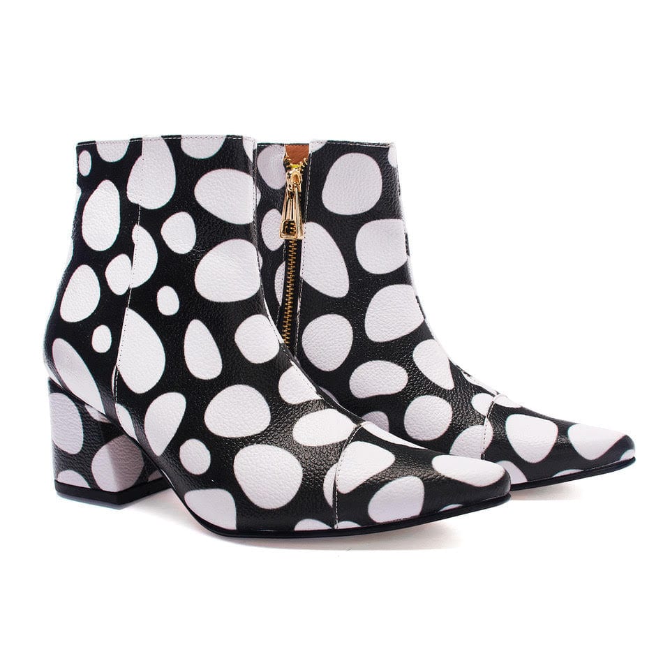 ANKLE boots B&W eggs - imagen 2