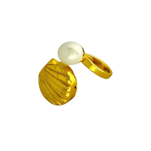 Anillo concha perla - imagen 2