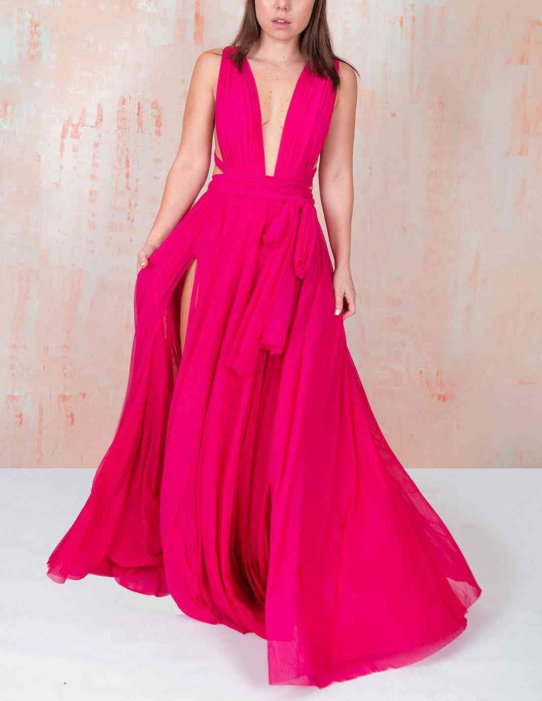 Vestido Hydra Fucsia - imagen 6
