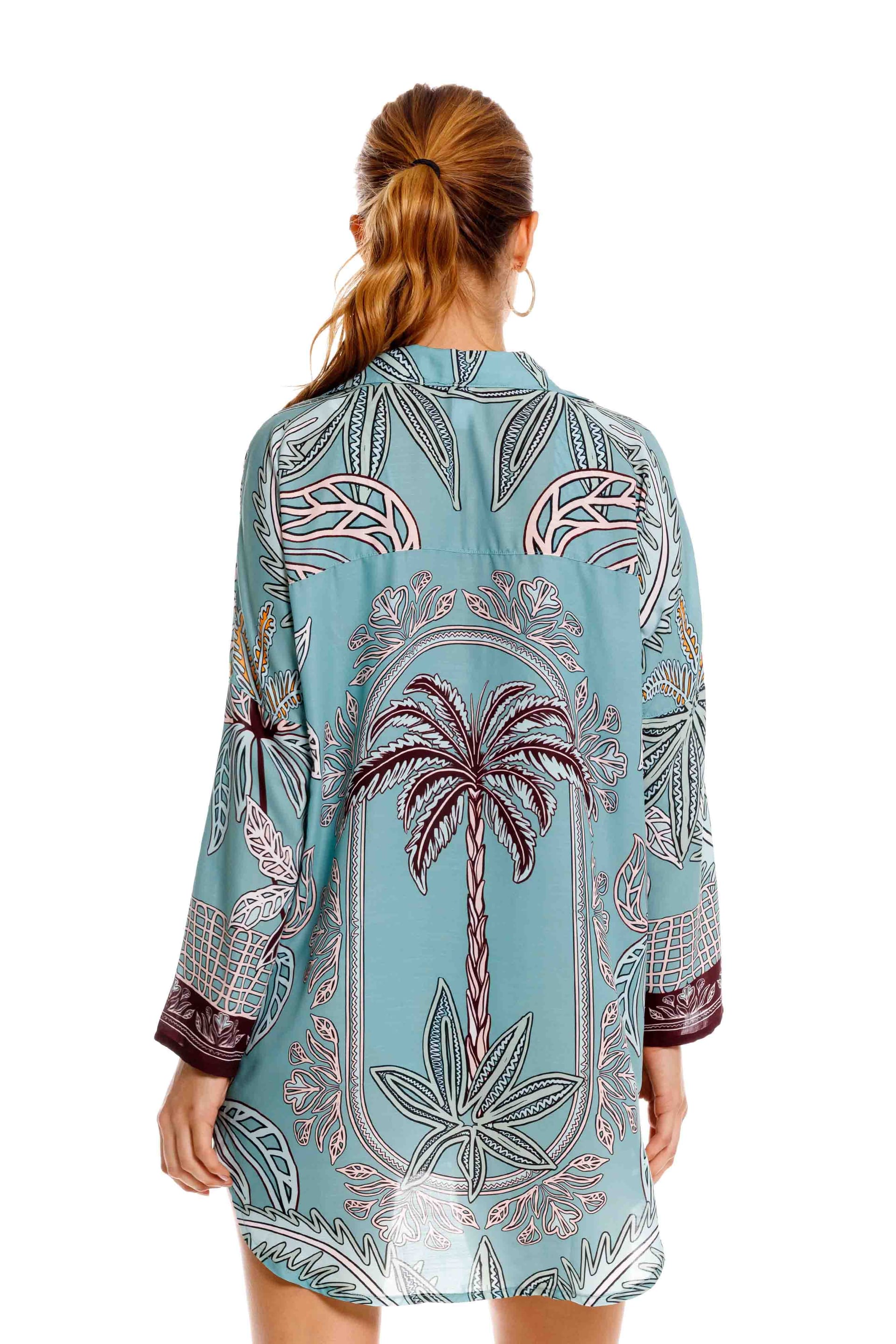 Camisón Maxipalms Verde - imagen 2