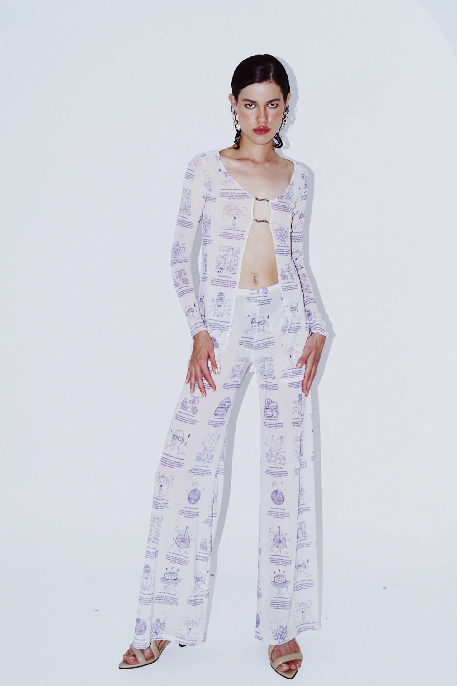 'Patents' Mesh Pants - imagen 15