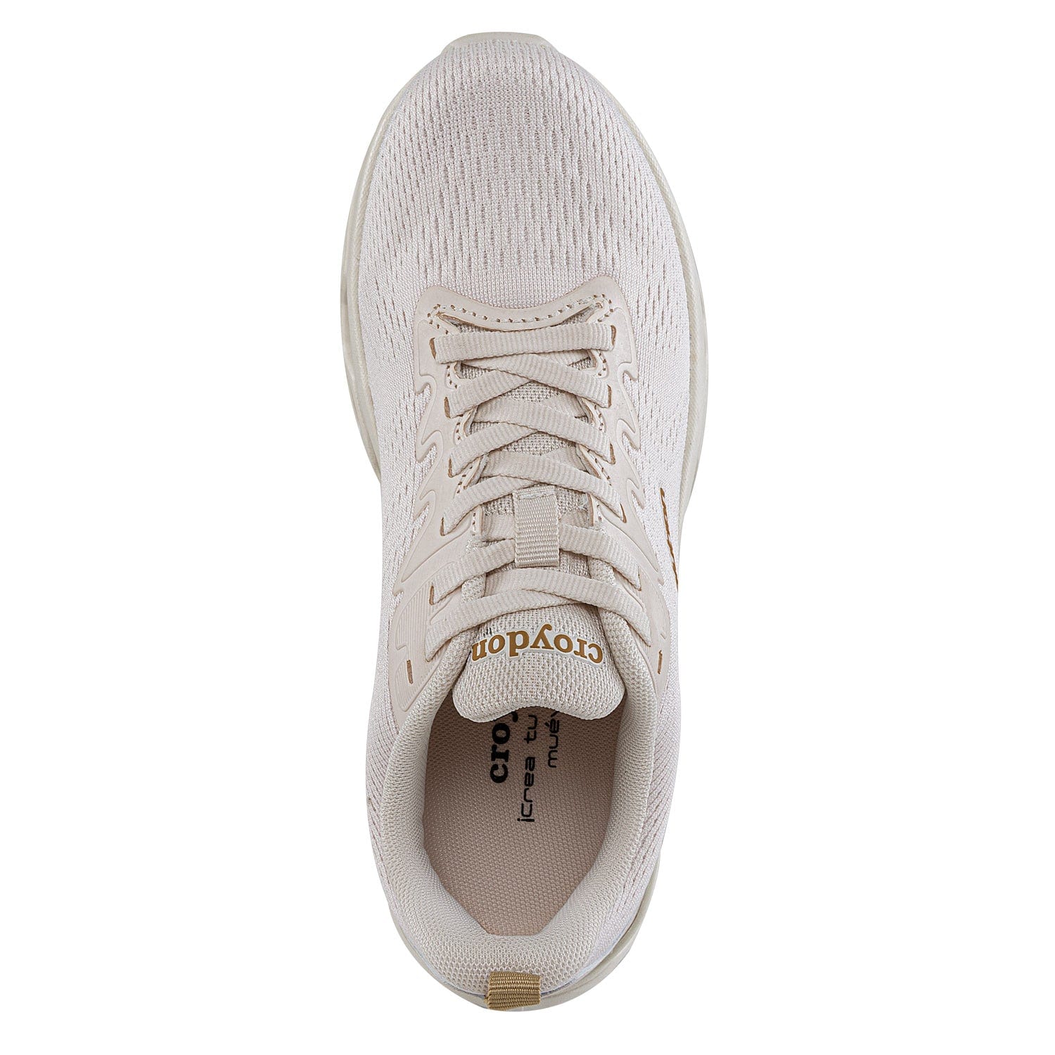 Tenis Running Hazer Beige Croydon para Mujer - imagen 6