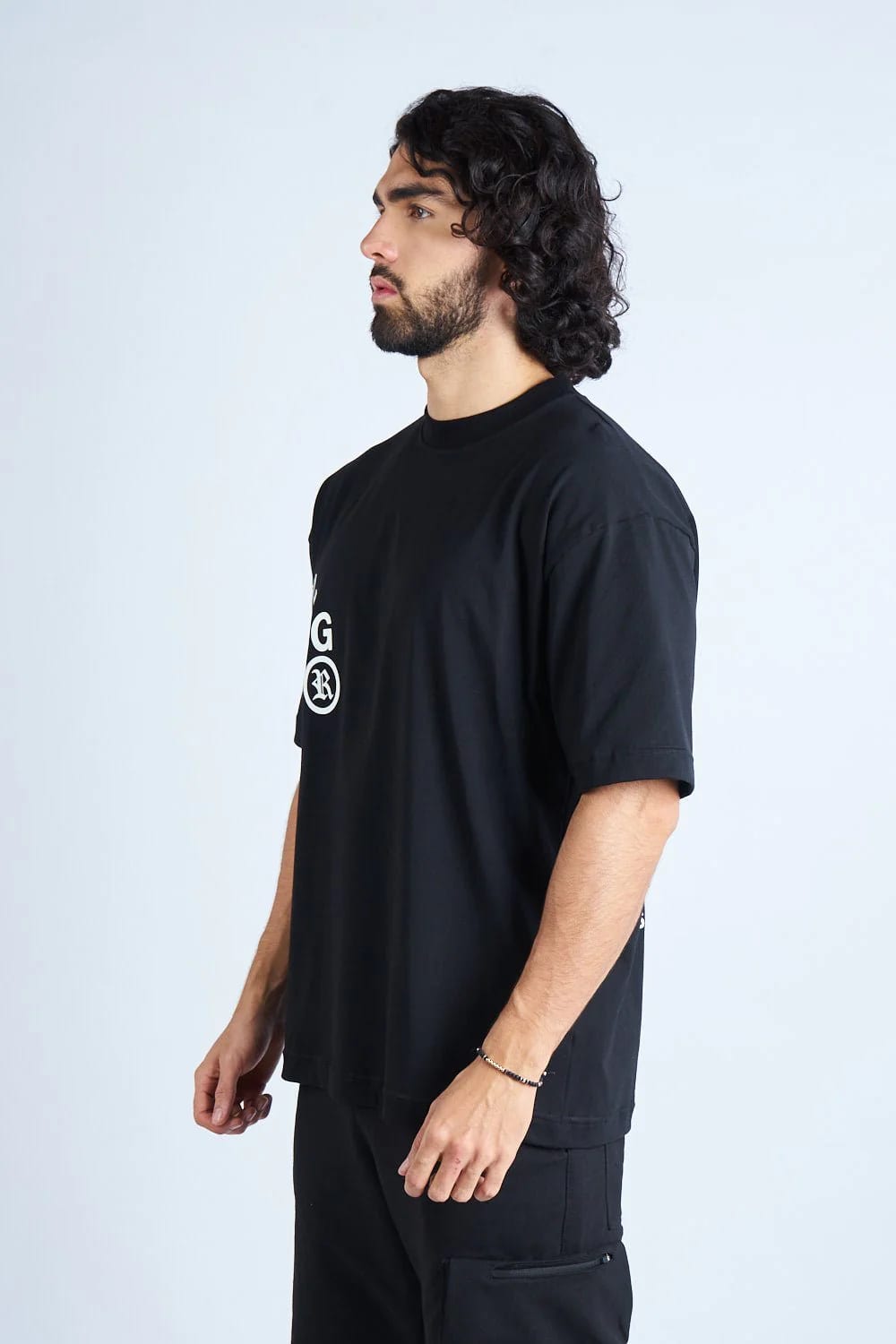 CAMISETA OVERSIZE NEGRA [DROP 0:0] - imagen 3