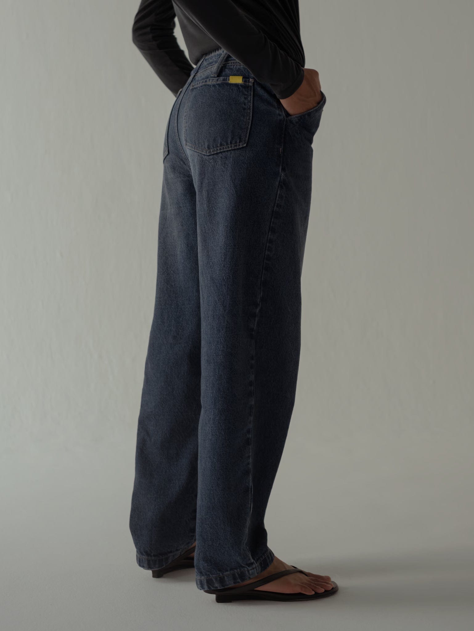 SARTORIAL BARREL JEAN - SPACE BLUE - imagen 4