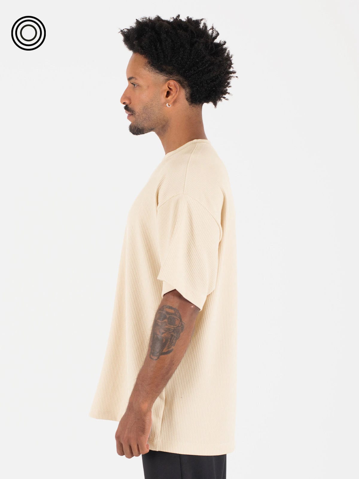 Camiseta hombre stone vainilla - imagen 3