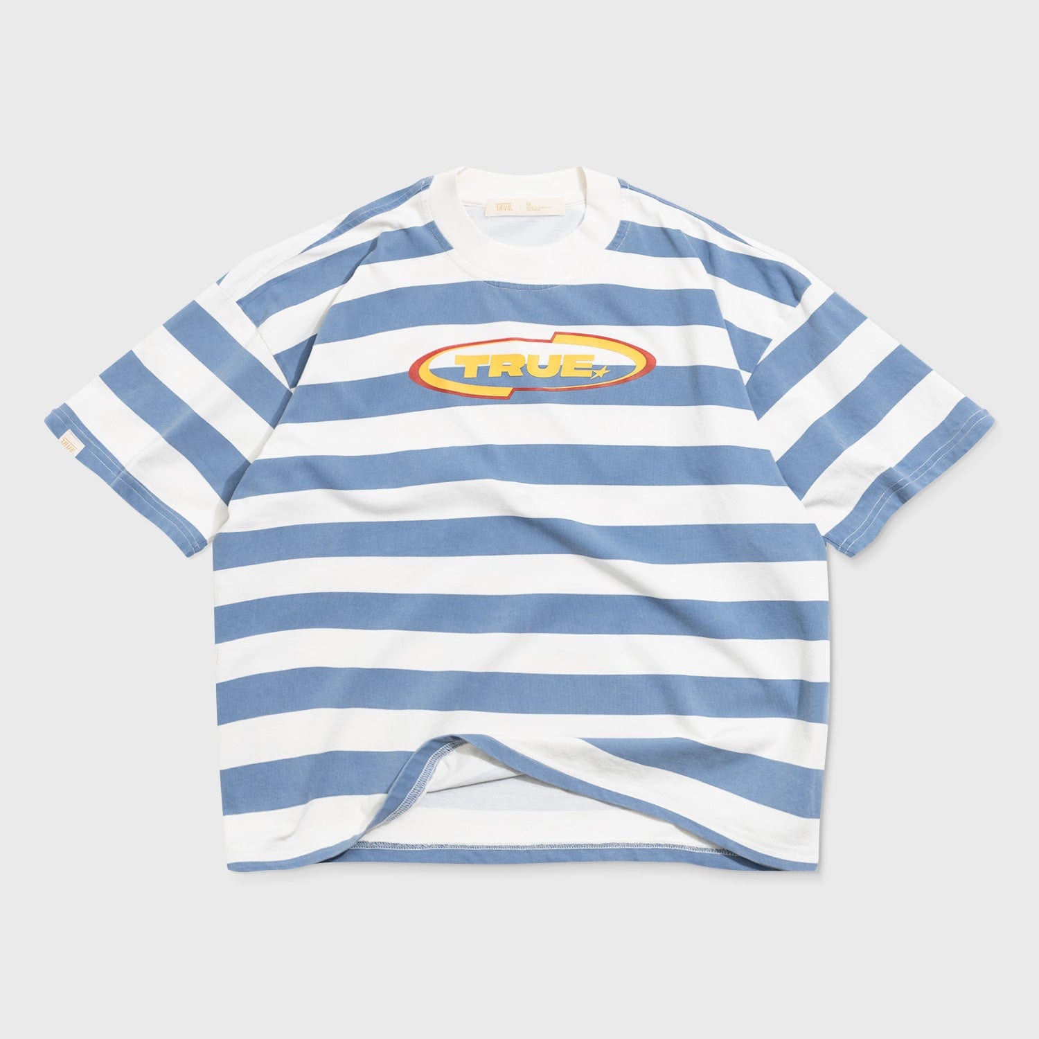 Racing Stripes Boxy Tee - Blue - imagen 1