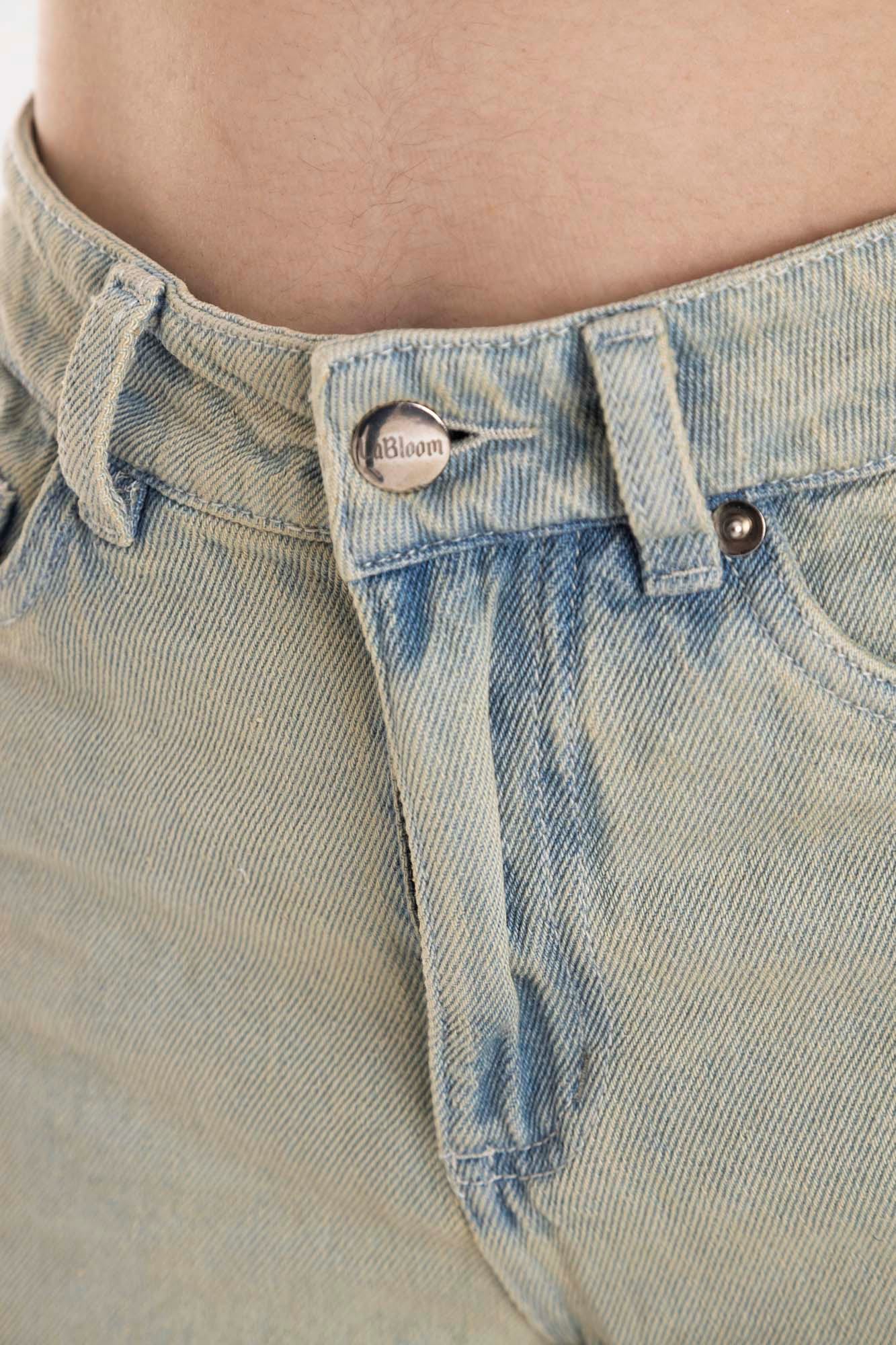 BLACK ACID DENIM SHORT - imagen 16