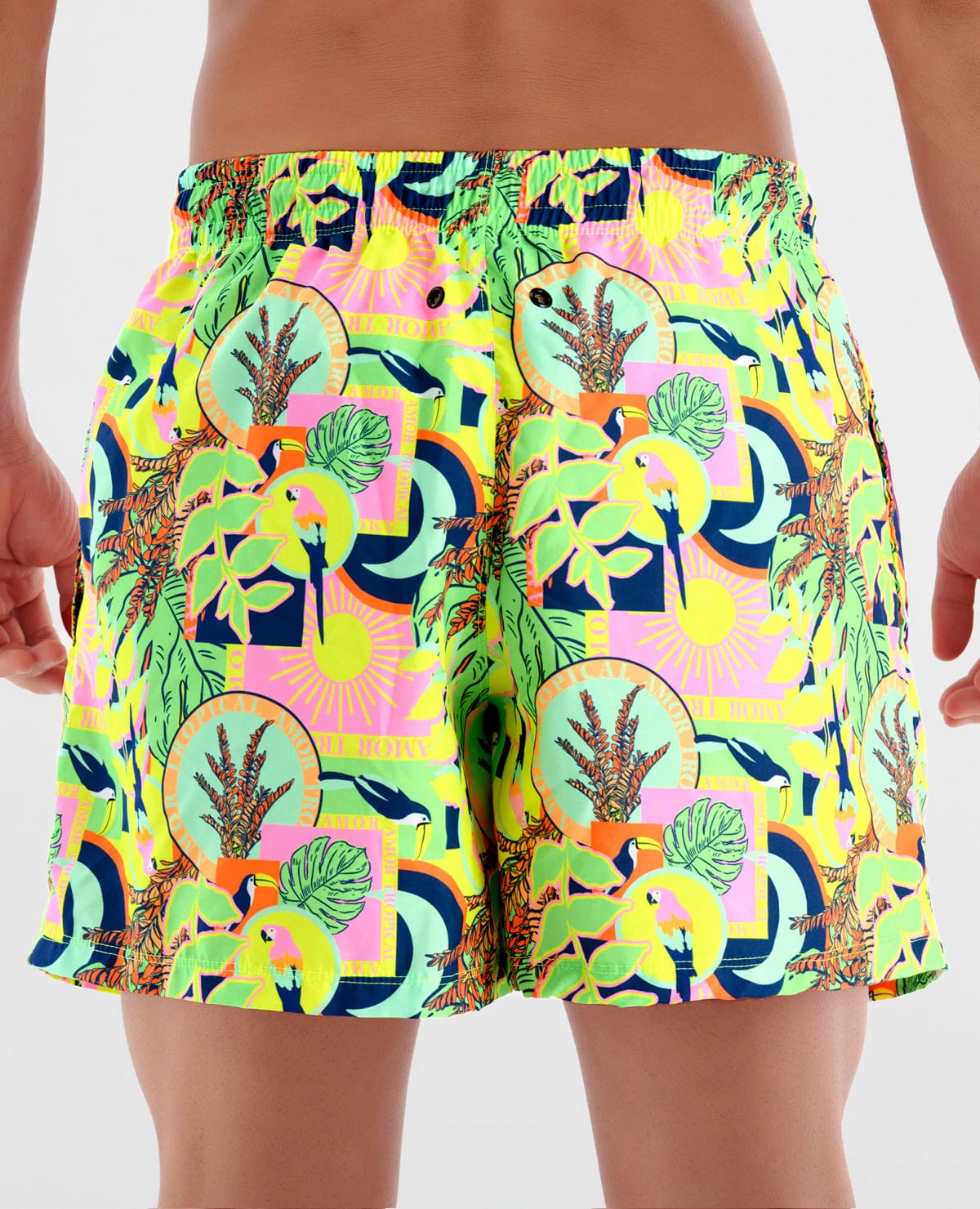 Pantaloneta de Baño | Semiajustada | Cintura Elática - imagen 2