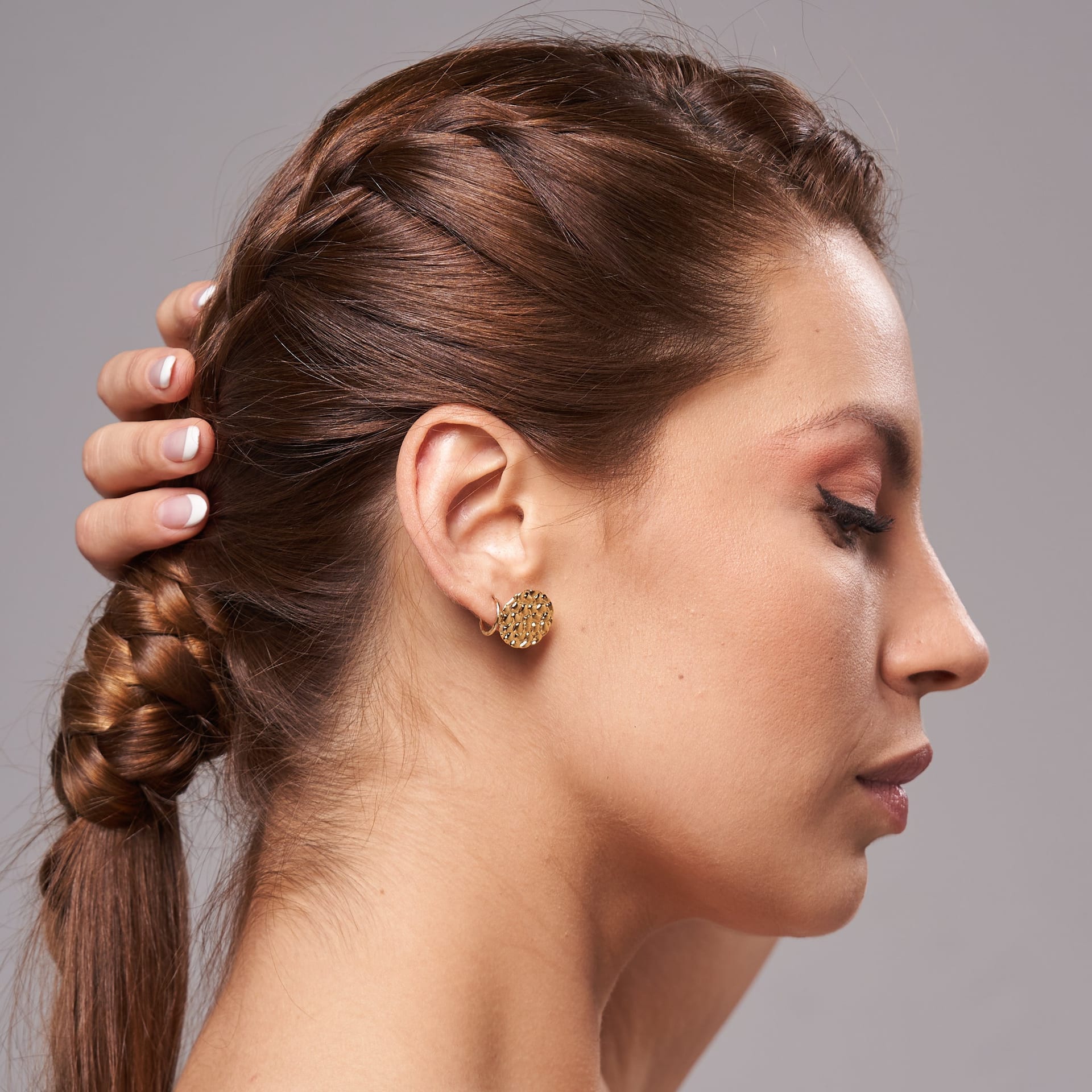 Circle Duo Studs - imagen 7