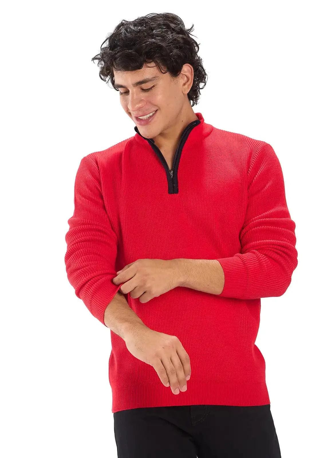 Suéter Cuello Alto Punto Inglés - imagen 1