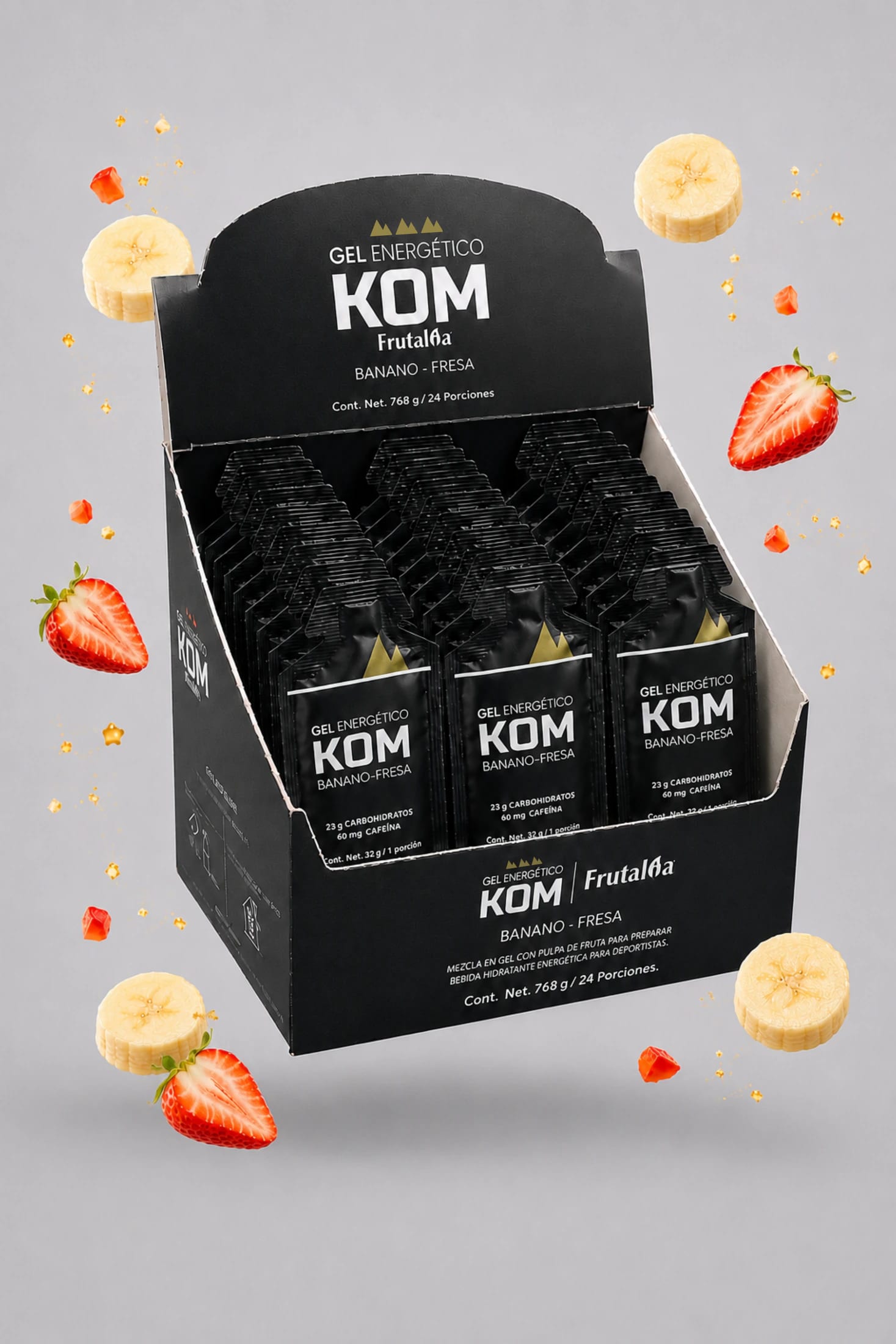 Gel Energético KOM 23 g de Carbohidratos | Caja x24 - imagen 4