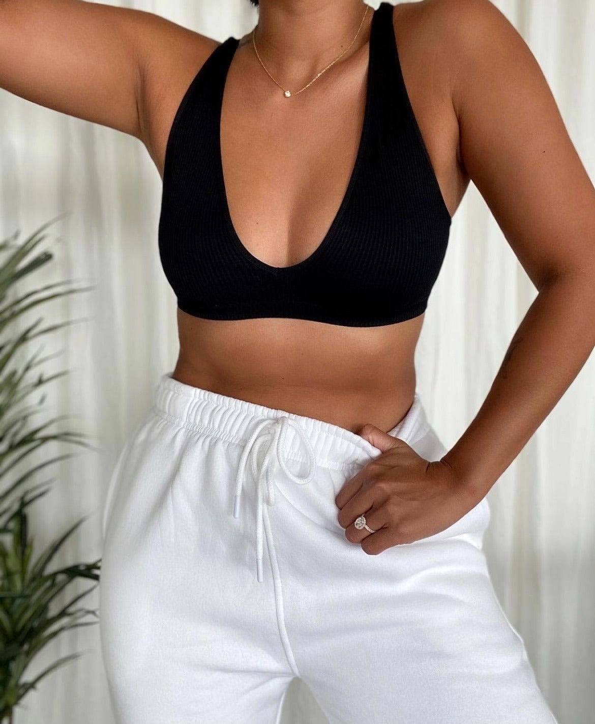 Sweet Ribbed Seamless Bralette - imagen 3