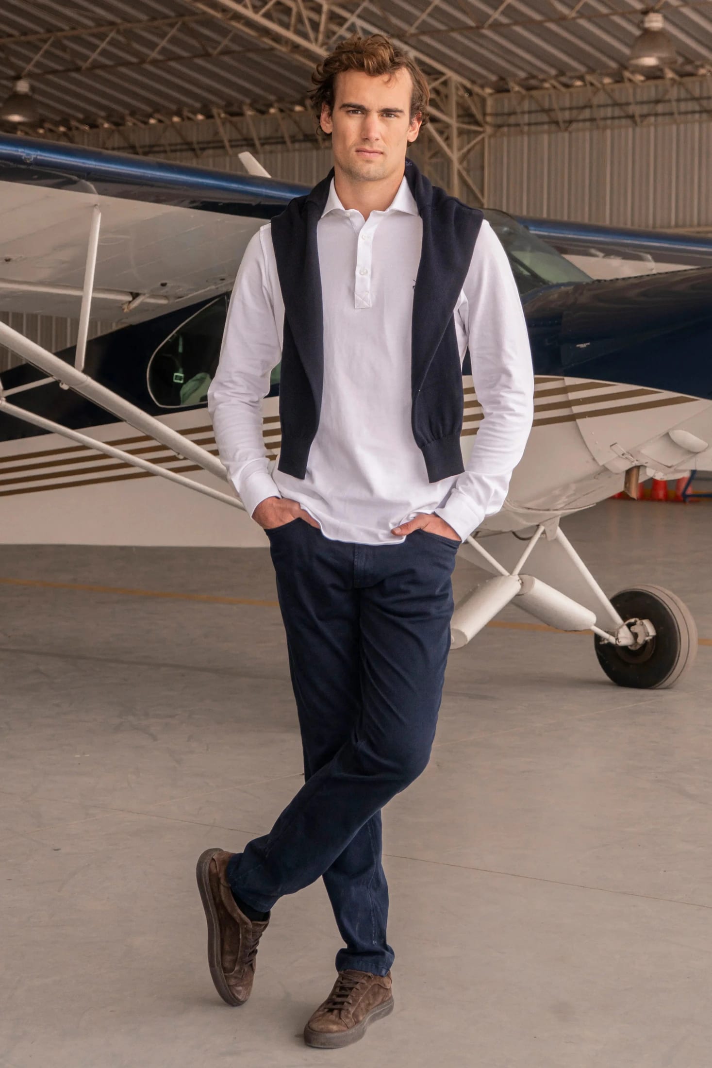 Camisa Marrakech Hombre Blanca - imagen 2