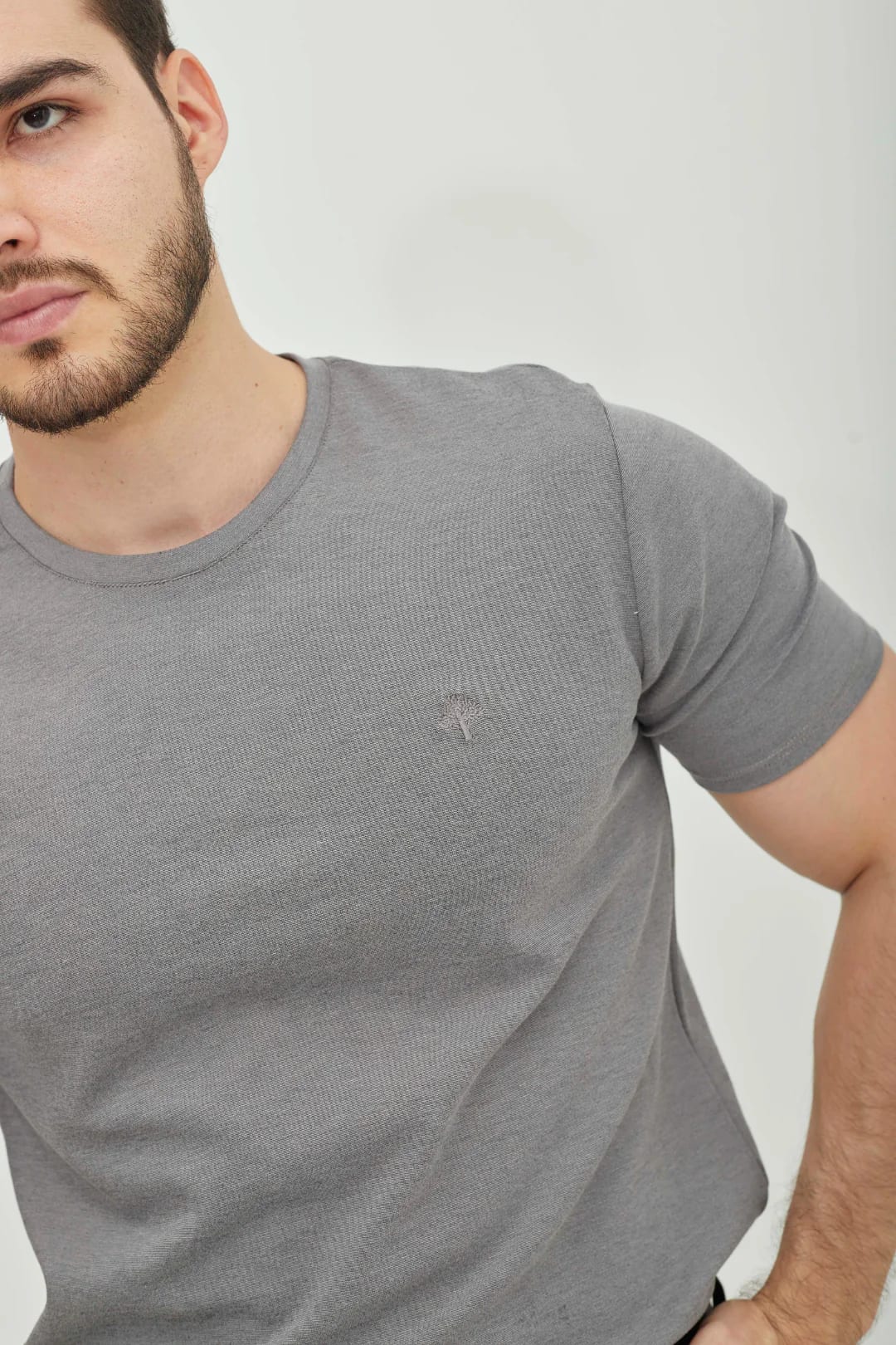 T-Shirt Gris Jaspe - imagen 5