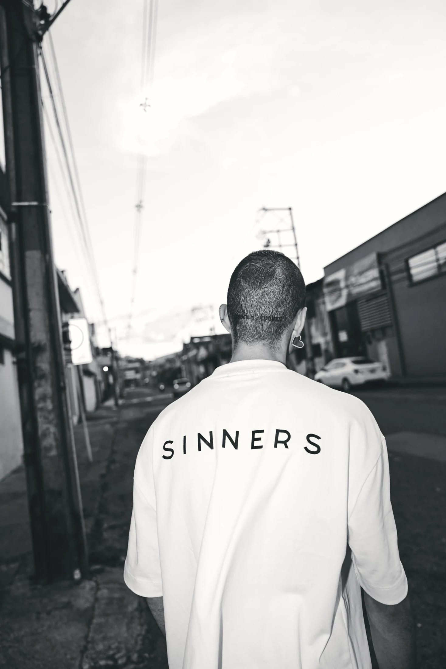 SINNERS LOGO WHITE T-SHIRT - imagen 8