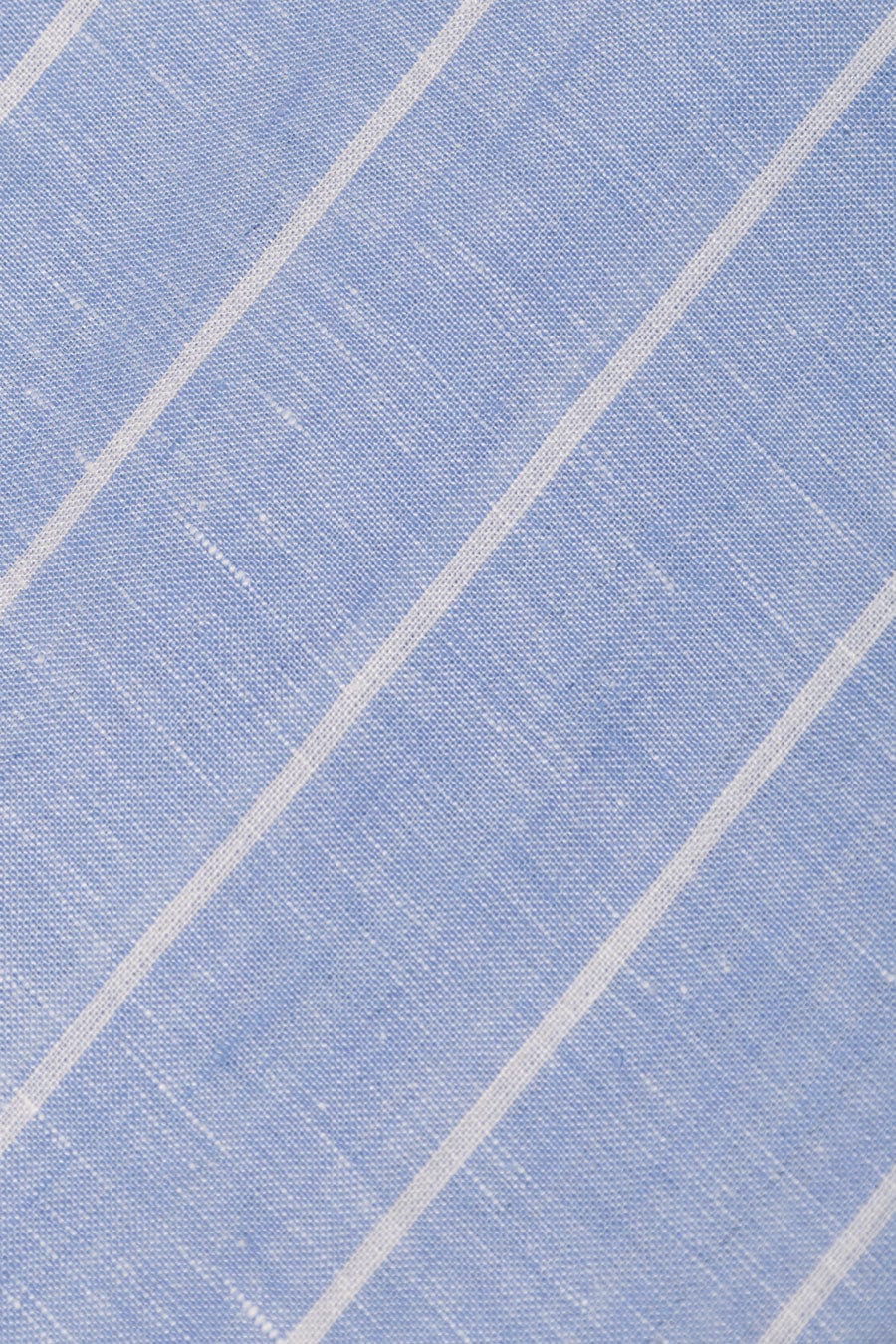 Men's linen shirt striped blue - imagen 1