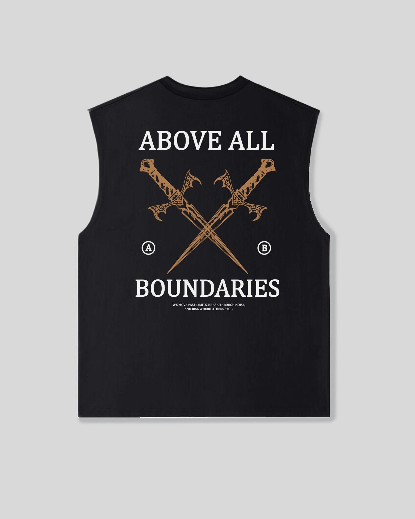 Oversized Sleeveless Boundaries Black - imagen 1