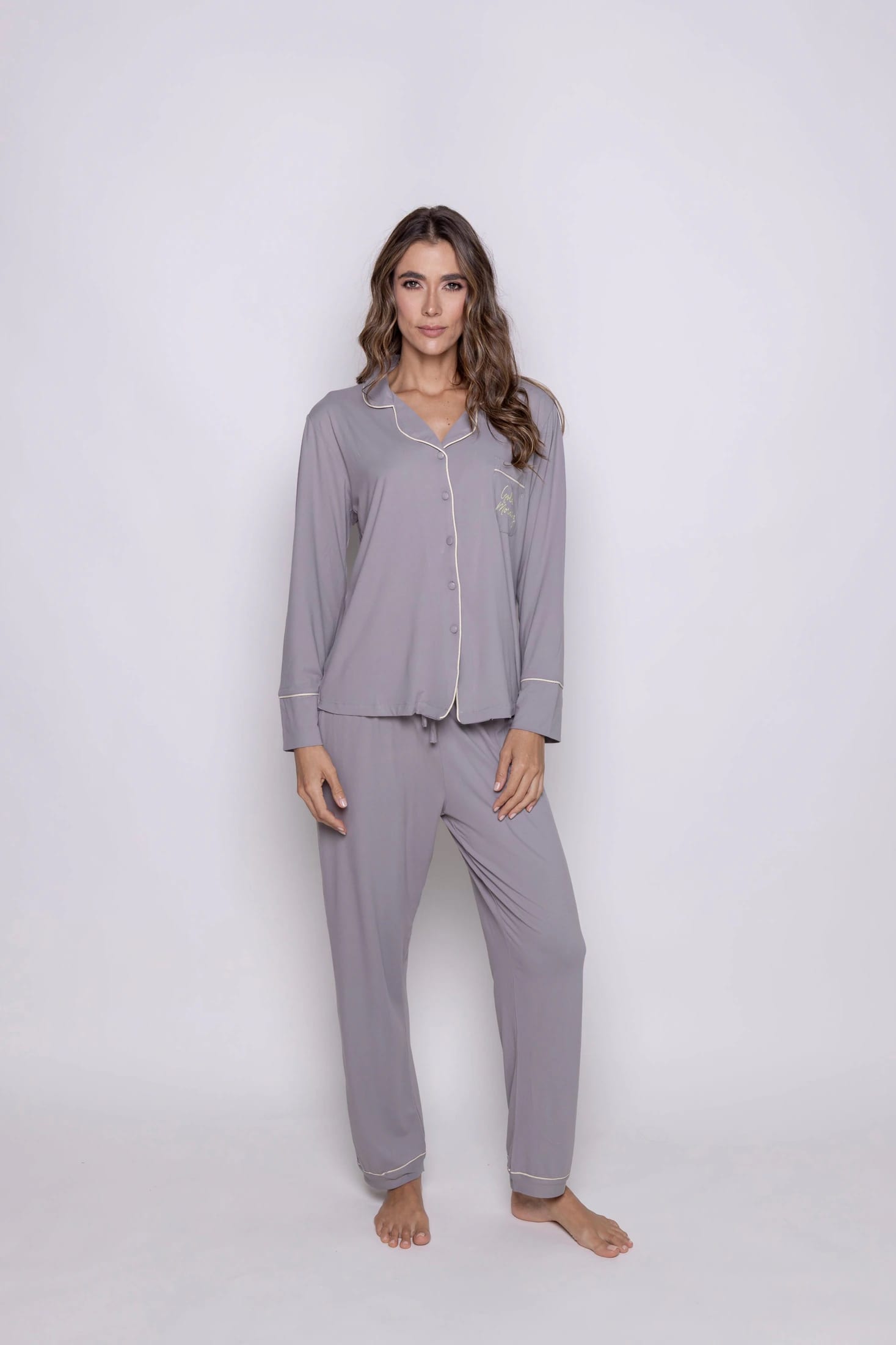 Conjunto pantalón gris golden morning - imagen 2