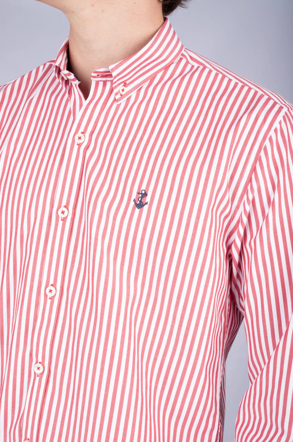 Camisa Rayas Rojas - imagen 2