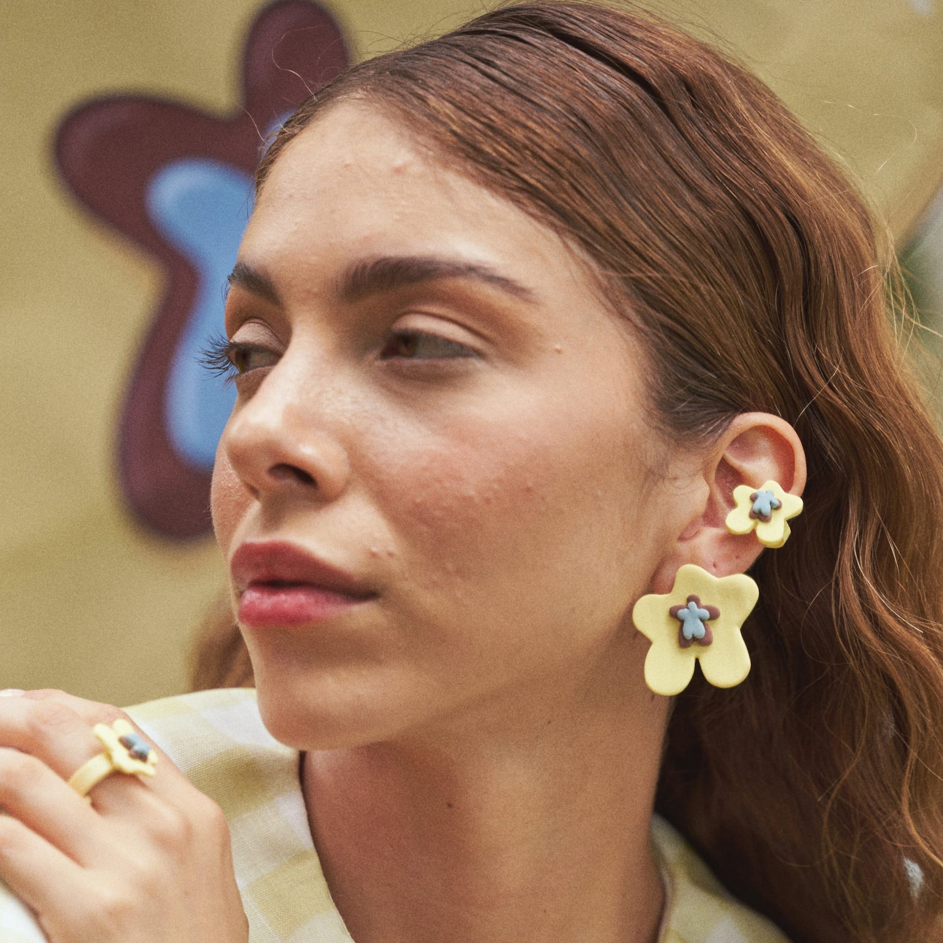 Earcuff Flor de Jengibre - imagen 5