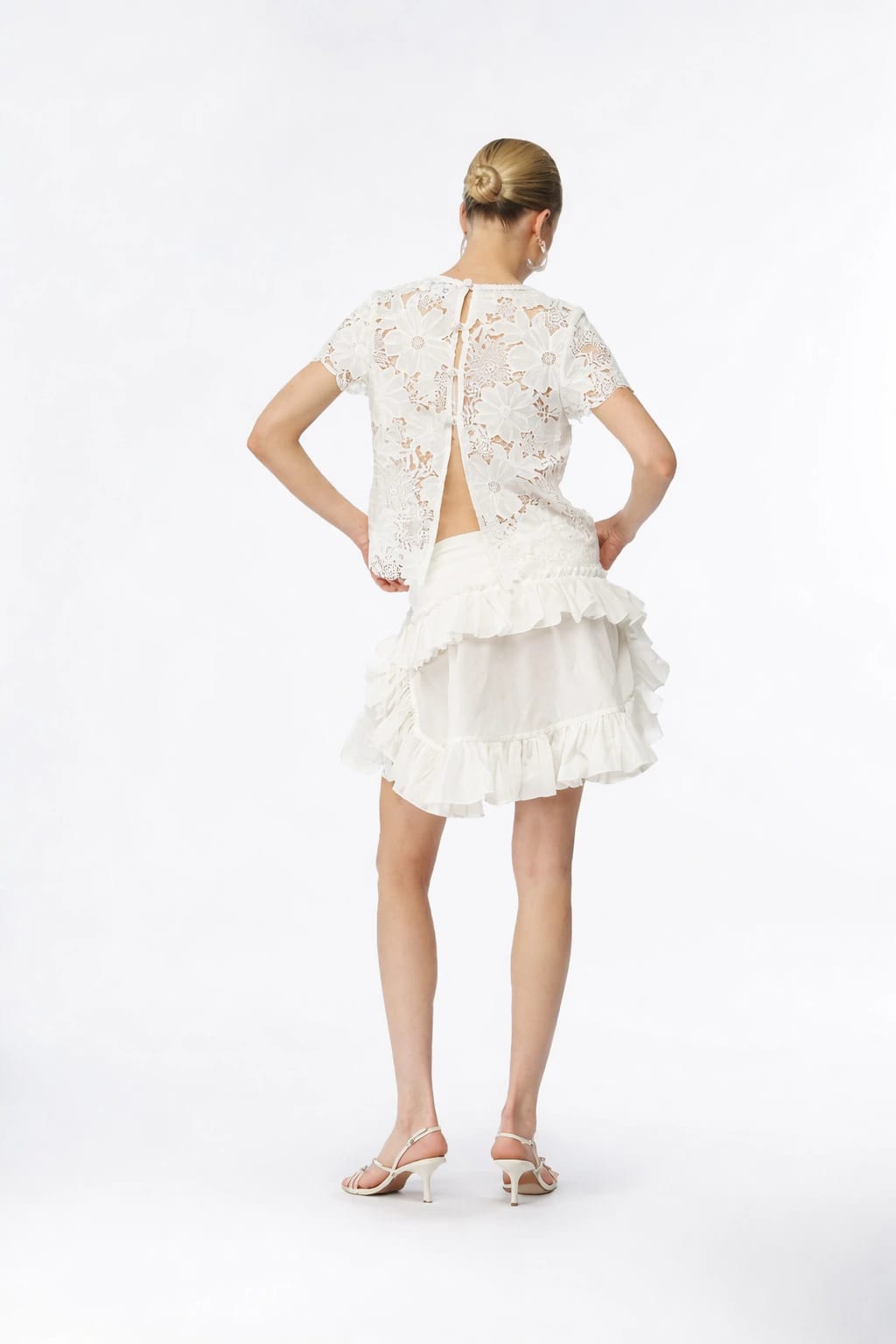 MARETTA MINI SKIRT WHITE - imagen 2