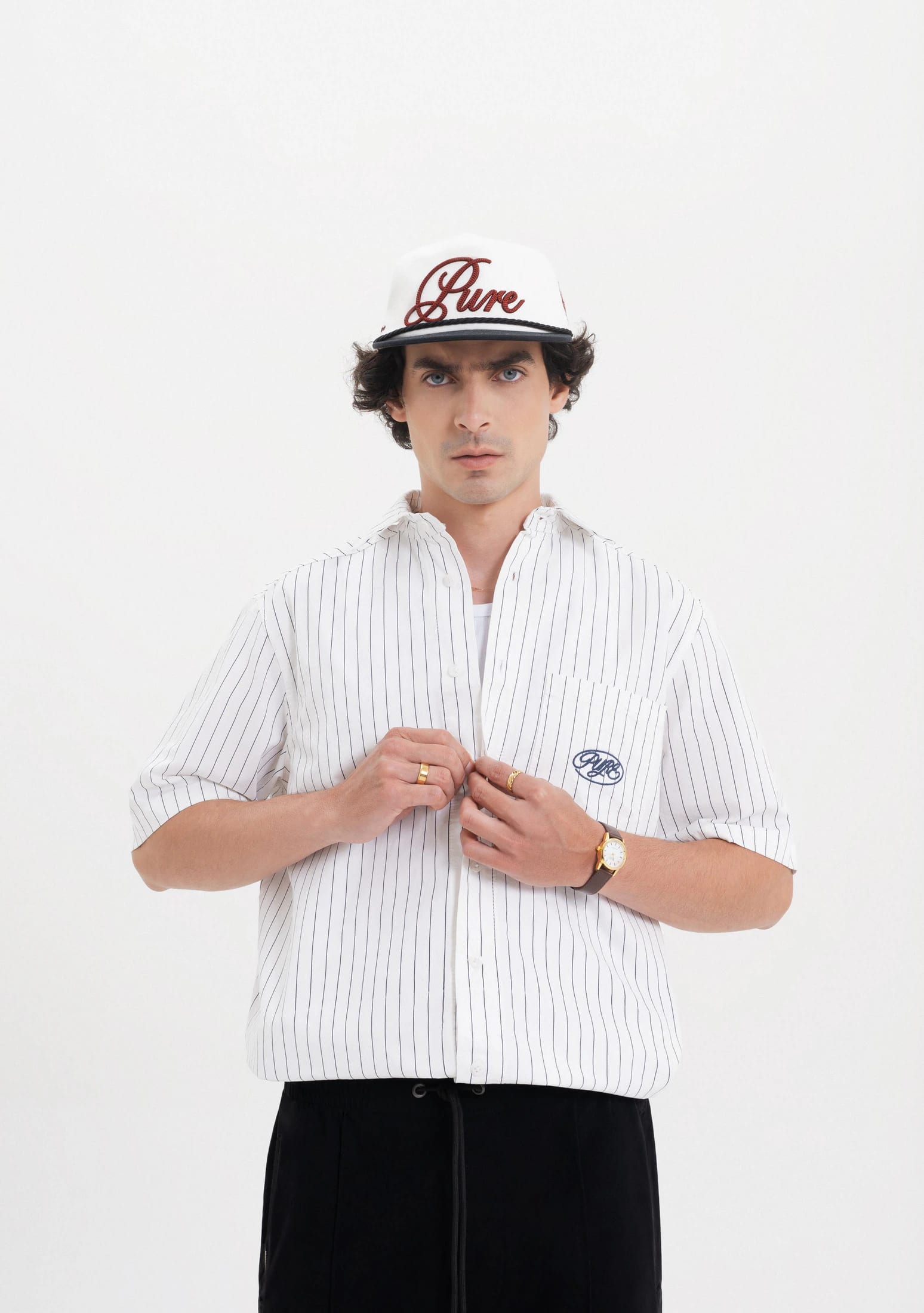 Across The Lines Button Shirt - imagen 2