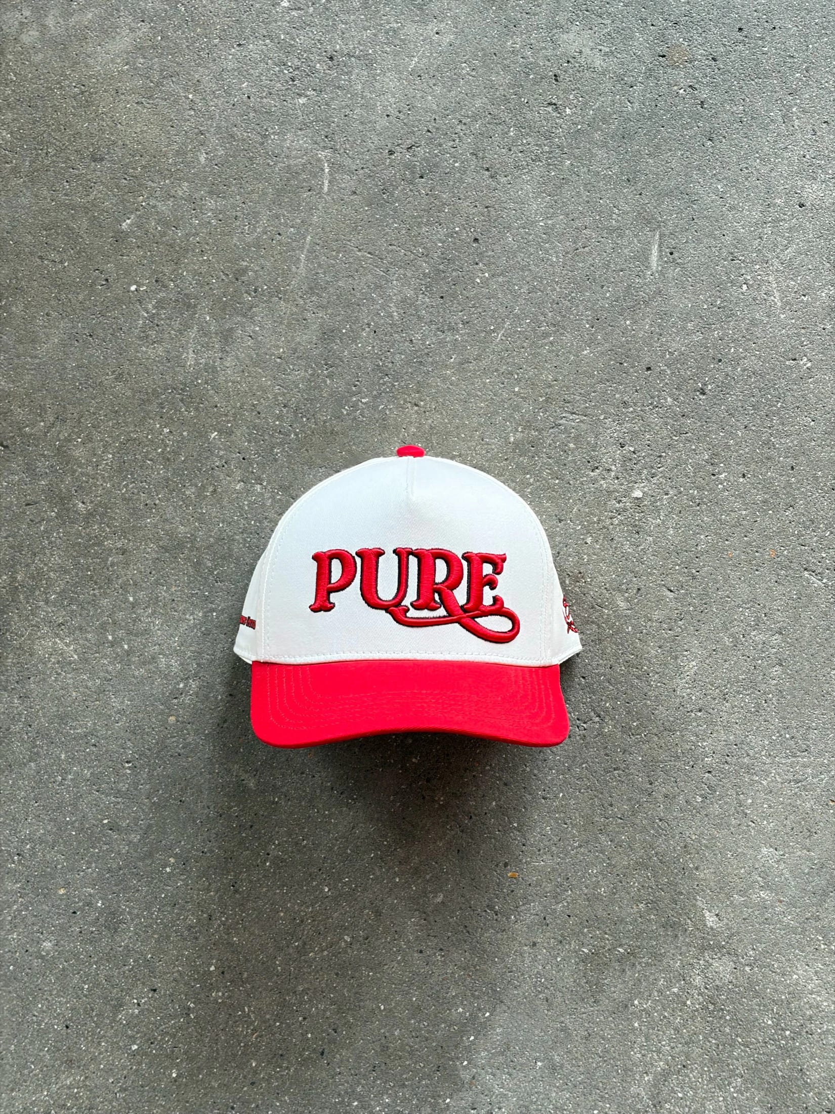 Before The West White and Red Trucker Cap - imagen 1