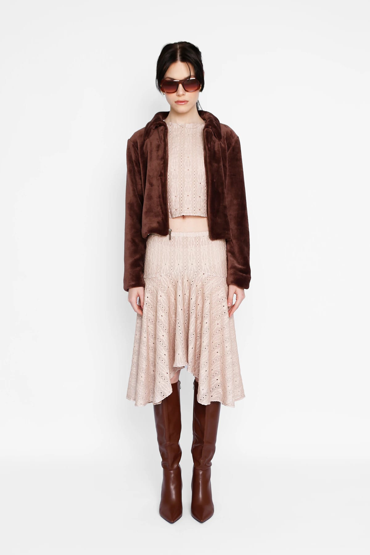 The Fuzzy Jacket in Brown - imagen 2