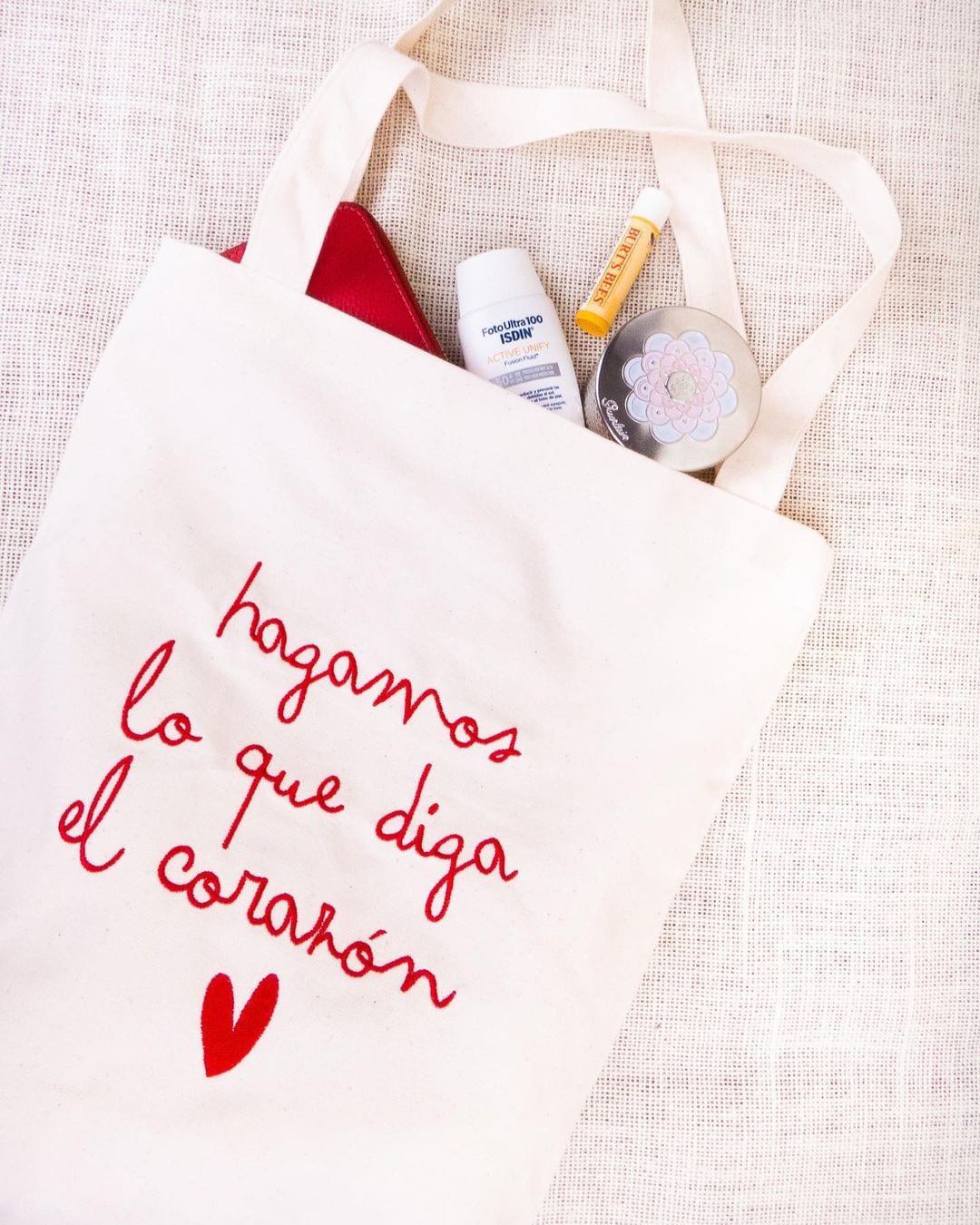 Hagamos Lo Que Diga El corazón Tote Bag - imagen 1