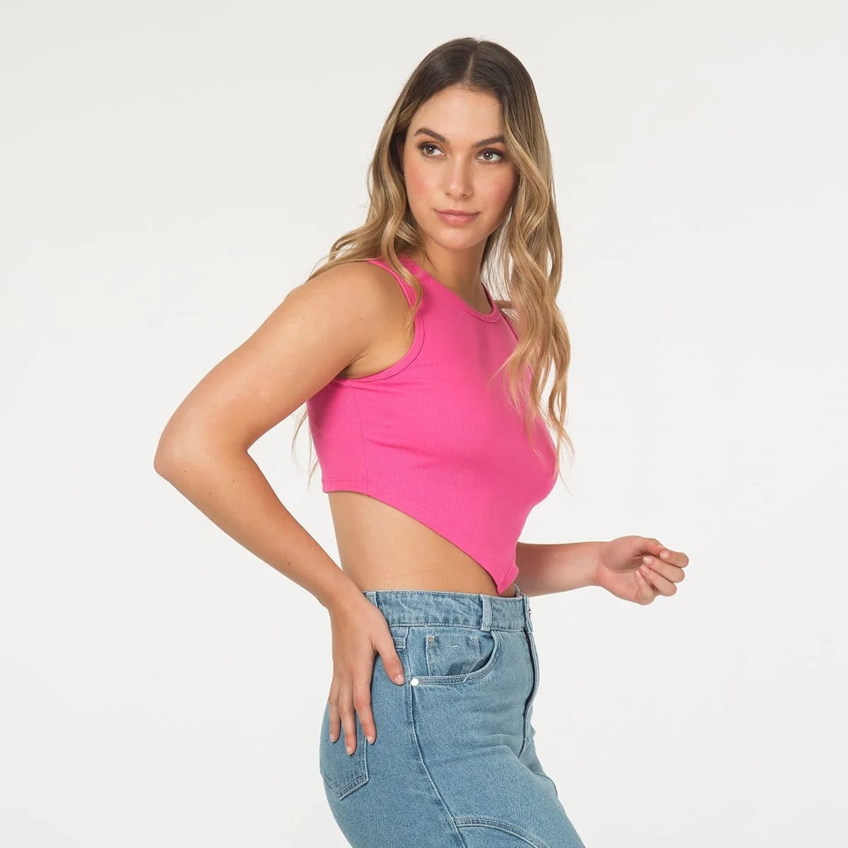 Blusa Crop Top Basica Melina - imagen 3
