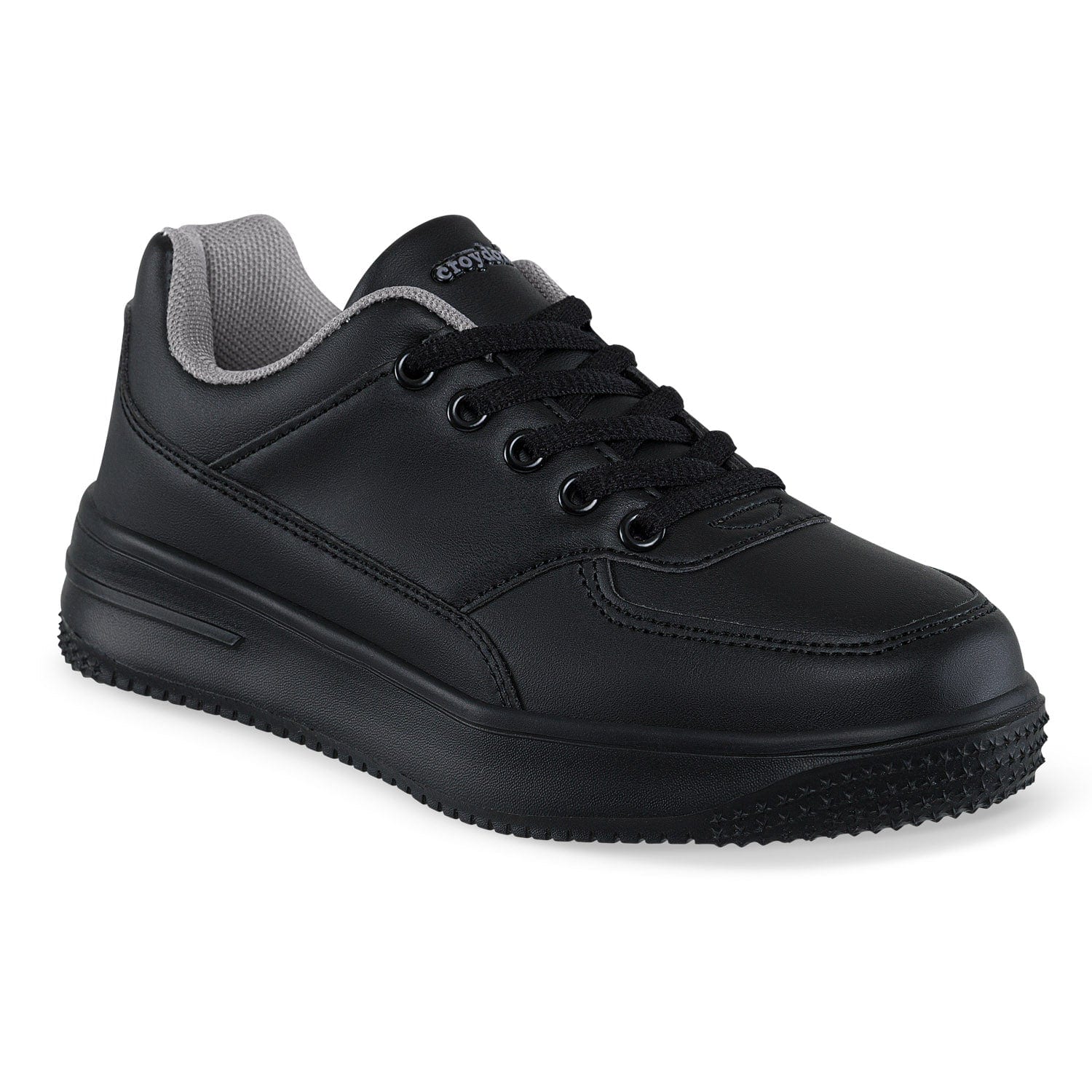 Tenis Colegio Shopir C Negro-Gris Croydon Unisex - imagen 1