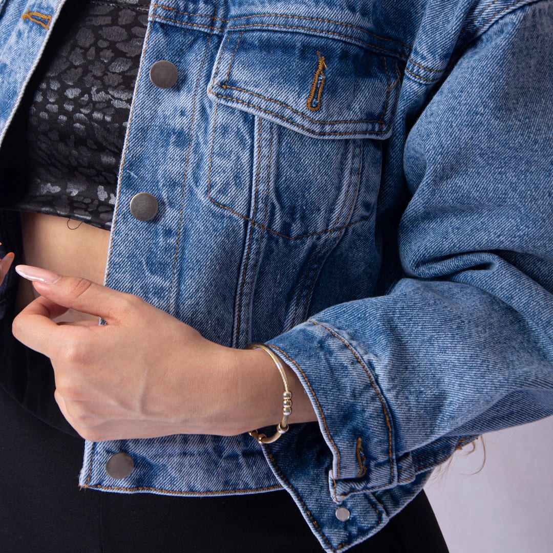 Chaqueta Denim Oversize - imagen 2