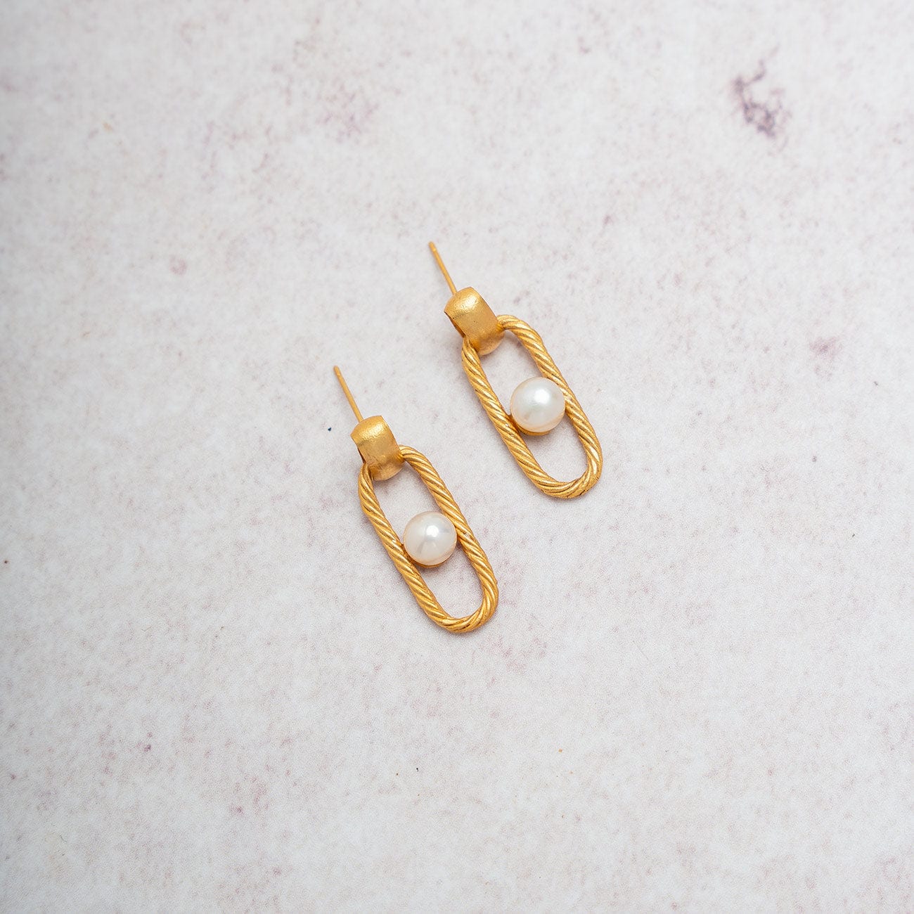 ARETES NEXO PERLA SENCILLOS - imagen 2
