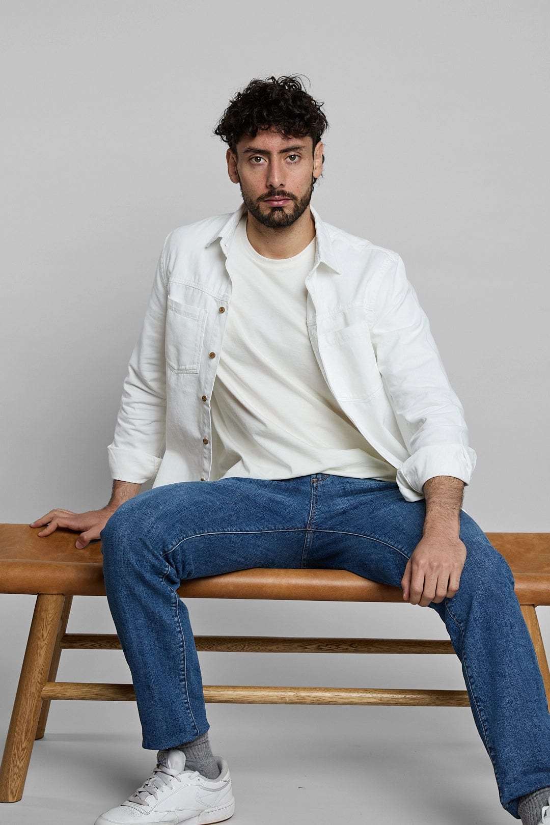 Sobrecamisa blanca - imagen 1