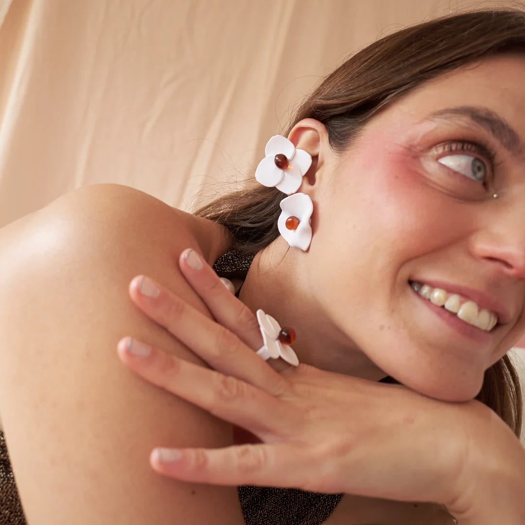 Earcuff Lucié Flor - imagen 11