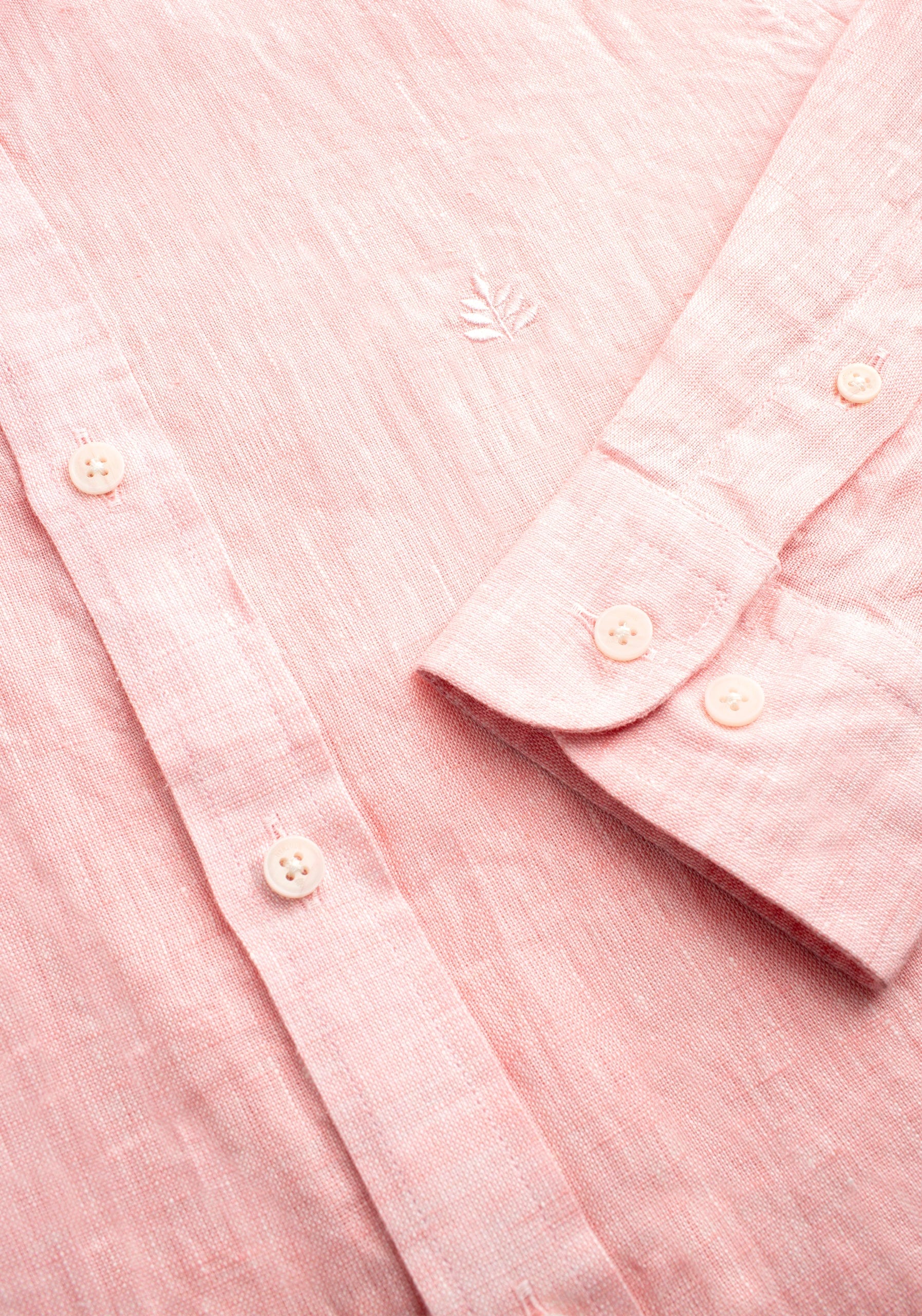 Camisa Lino CF Rosado L-Atn - imagen 3
