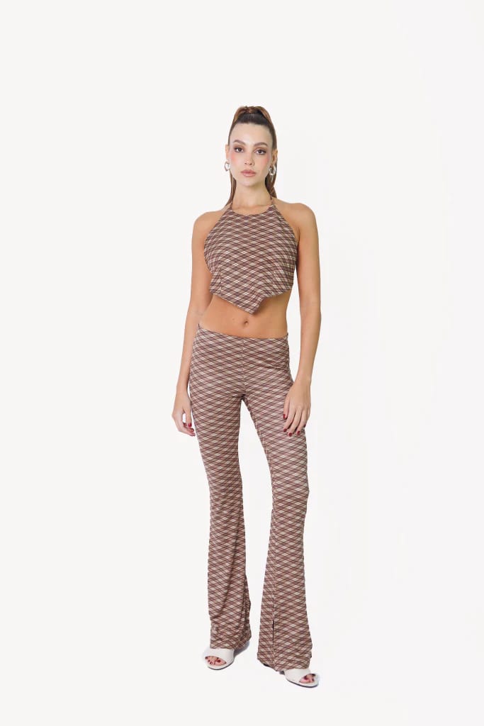 Howdy Top In Cattail Plaid - imagen 2