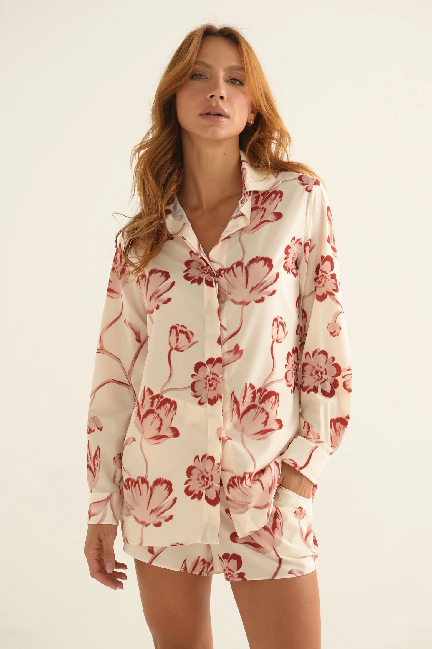 PIJAMA SHORT ELLIPSE WHISPERS ESTAMPADO - imagen 1