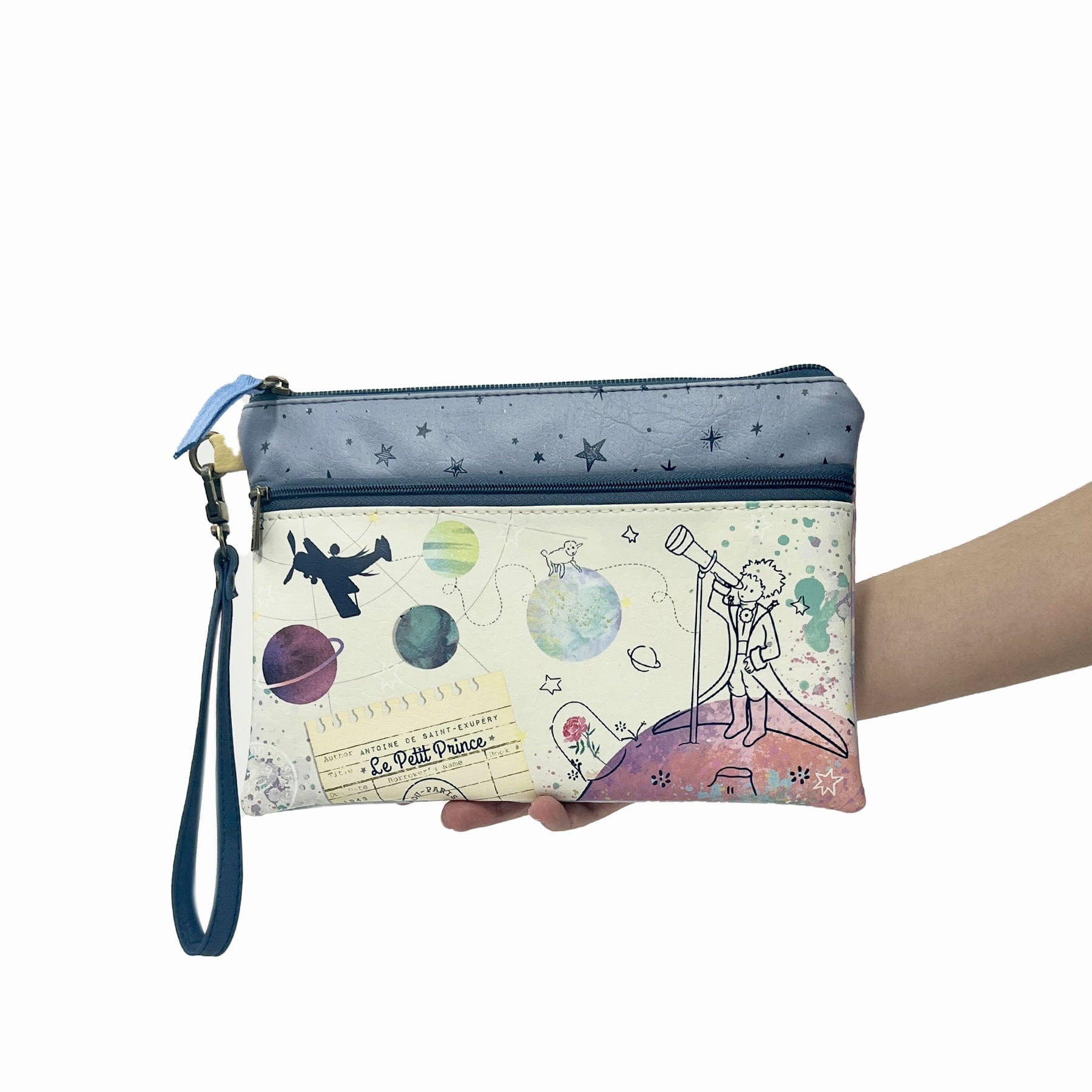 Cosmetiquera Para Mujer Togo Con Estampado Y Pulsera El Principito - imagen 4