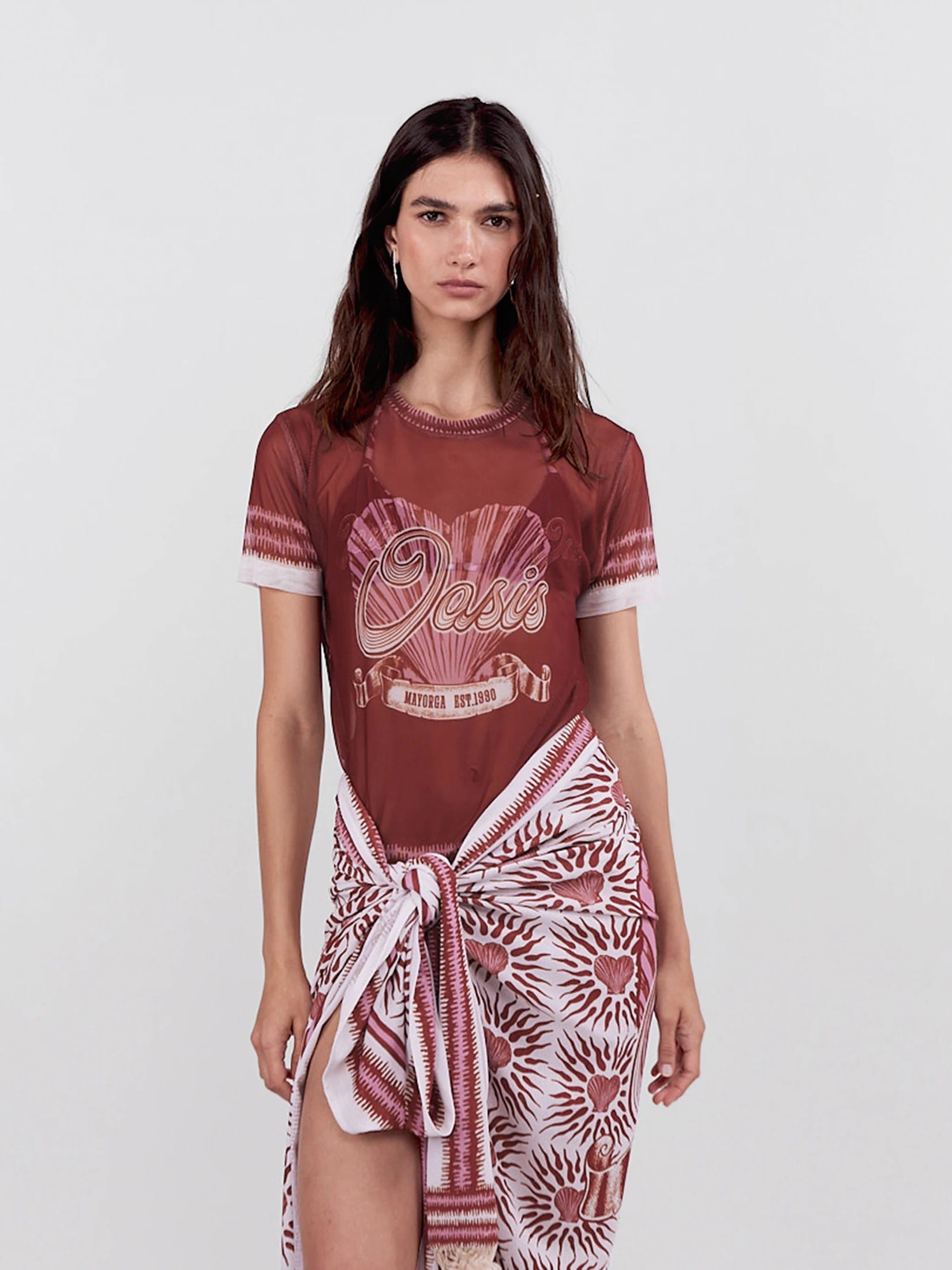 Mesh Top Oasis - Terracota - imagen 1