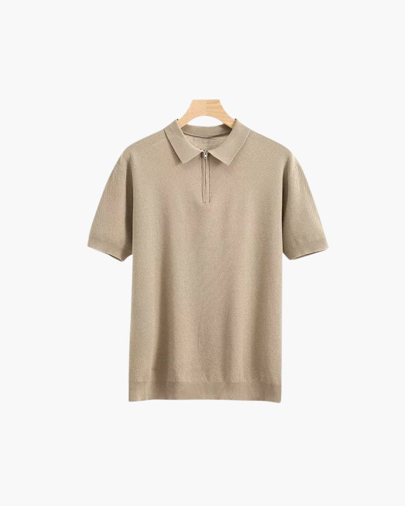 Marbella Zip Up Polo - imagen 1