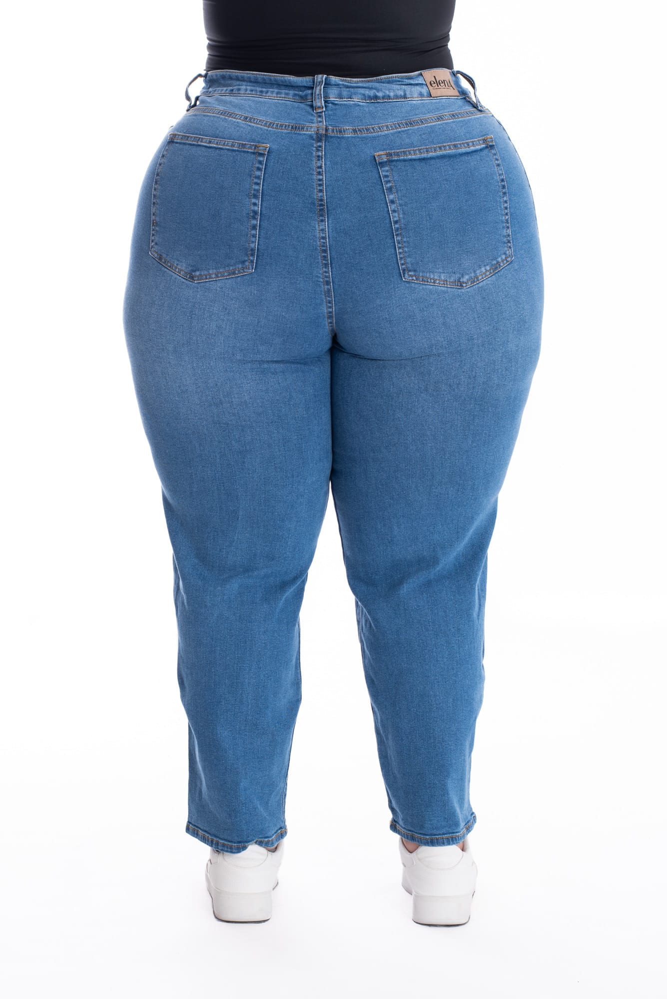 Jean Girlfriend Azul Medio 331 - imagen 5