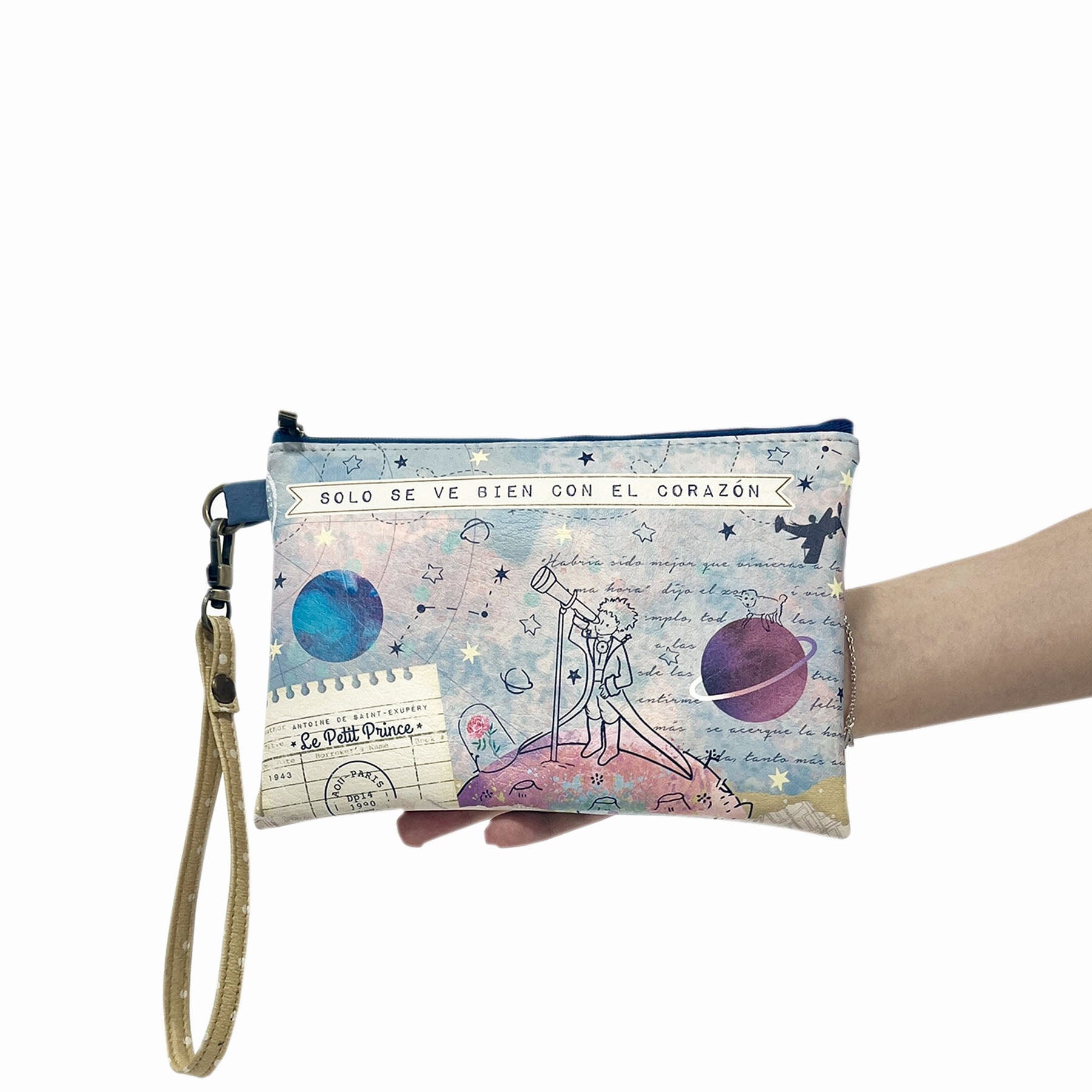 Cosmetiquera Ruanda Para Mujer Estapanda Con Pulsera El Principito - imagen 3