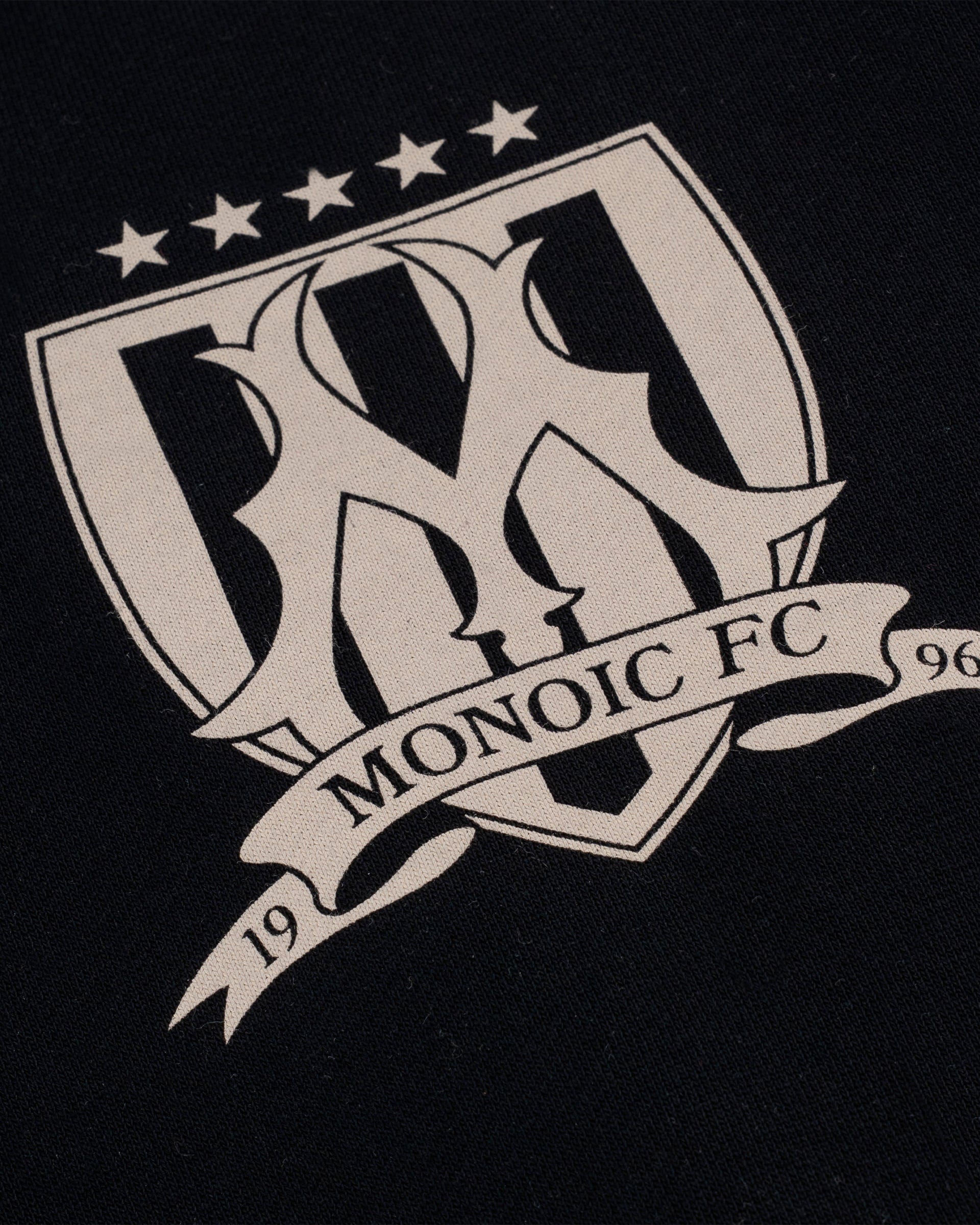 Hoodie Oversized MONOIC F.C - Negro Oscuro - imagen 4