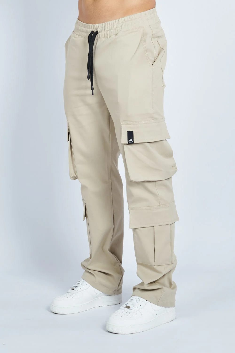 Jogger cargo 8 bolsillos bota recta CAQUI | DROP 3 | - imagen 5