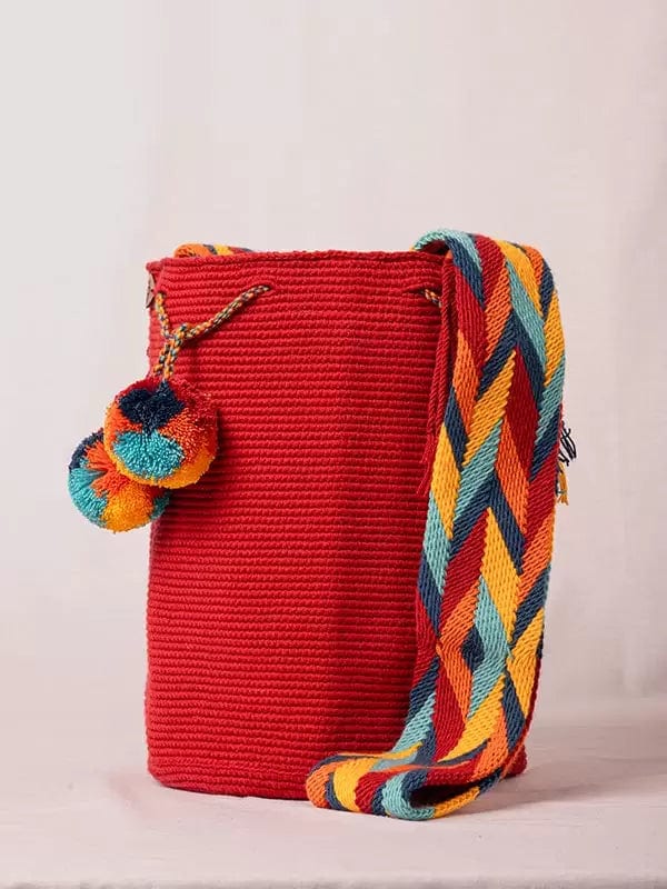 Mochila Dos Borlas Normal - imagen 2