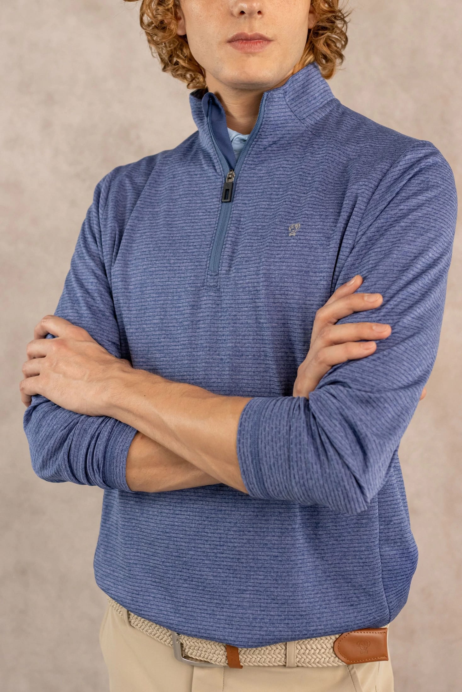 Halfzip Performance Azul - imagen 3