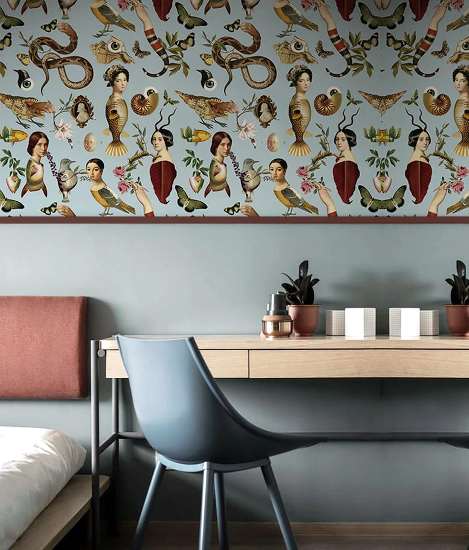 Wall Fabric Bestiario - imagen 1