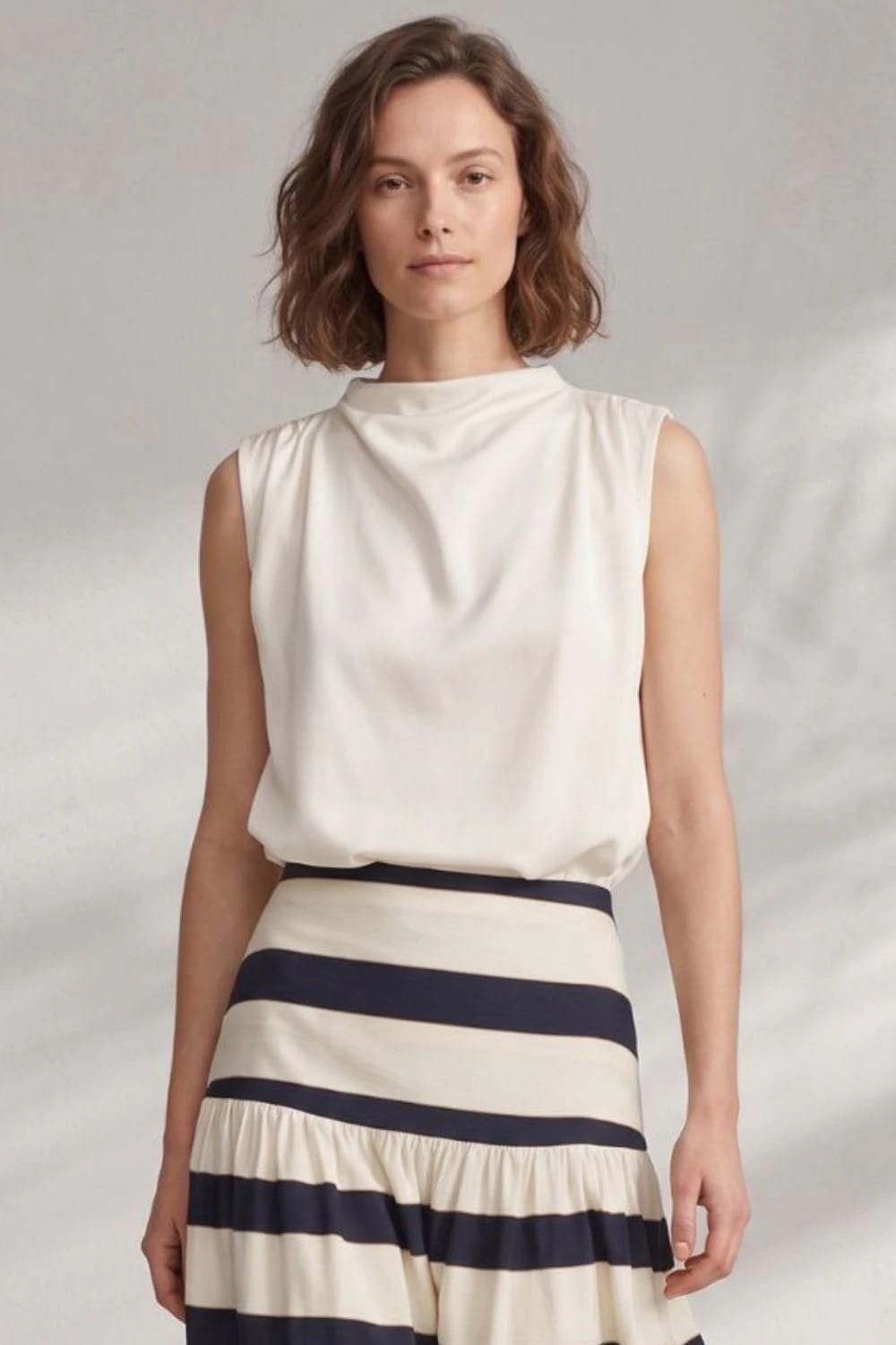 Blusa begonia natural - imagen 1