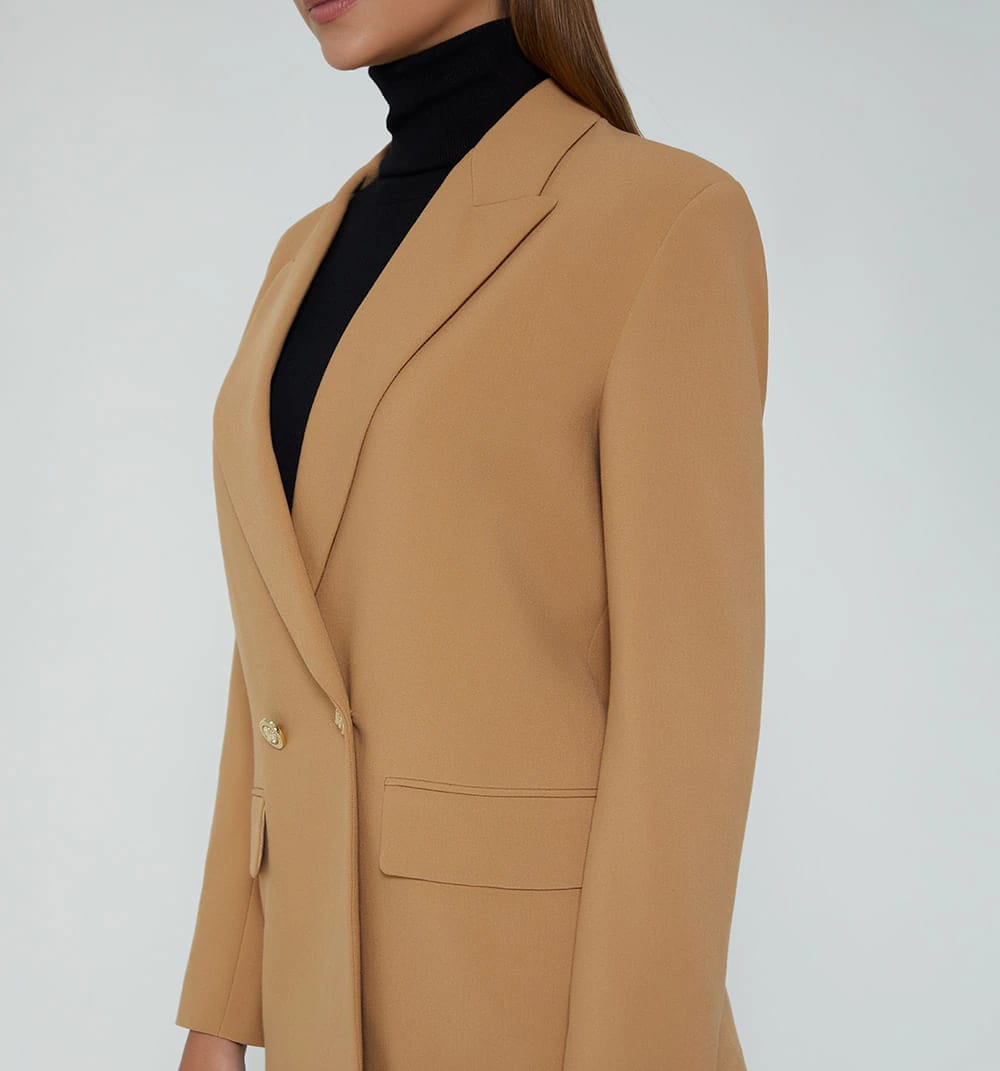 Blazer manga larga cruzado - imagen 4